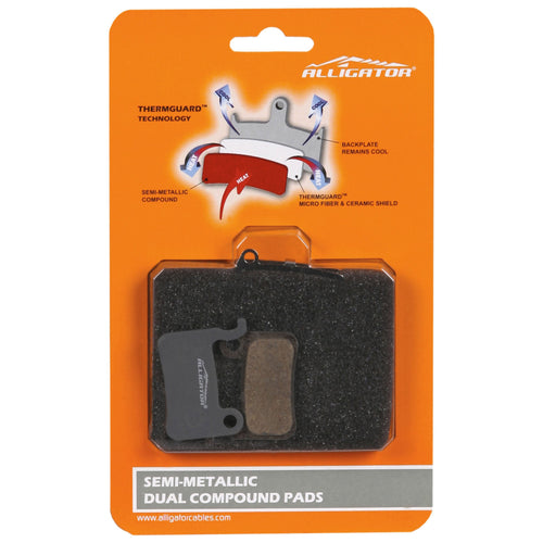Alligator Shimano XT-XTR semi-metallic disc brake pads