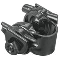 Single rail black saddle clamp