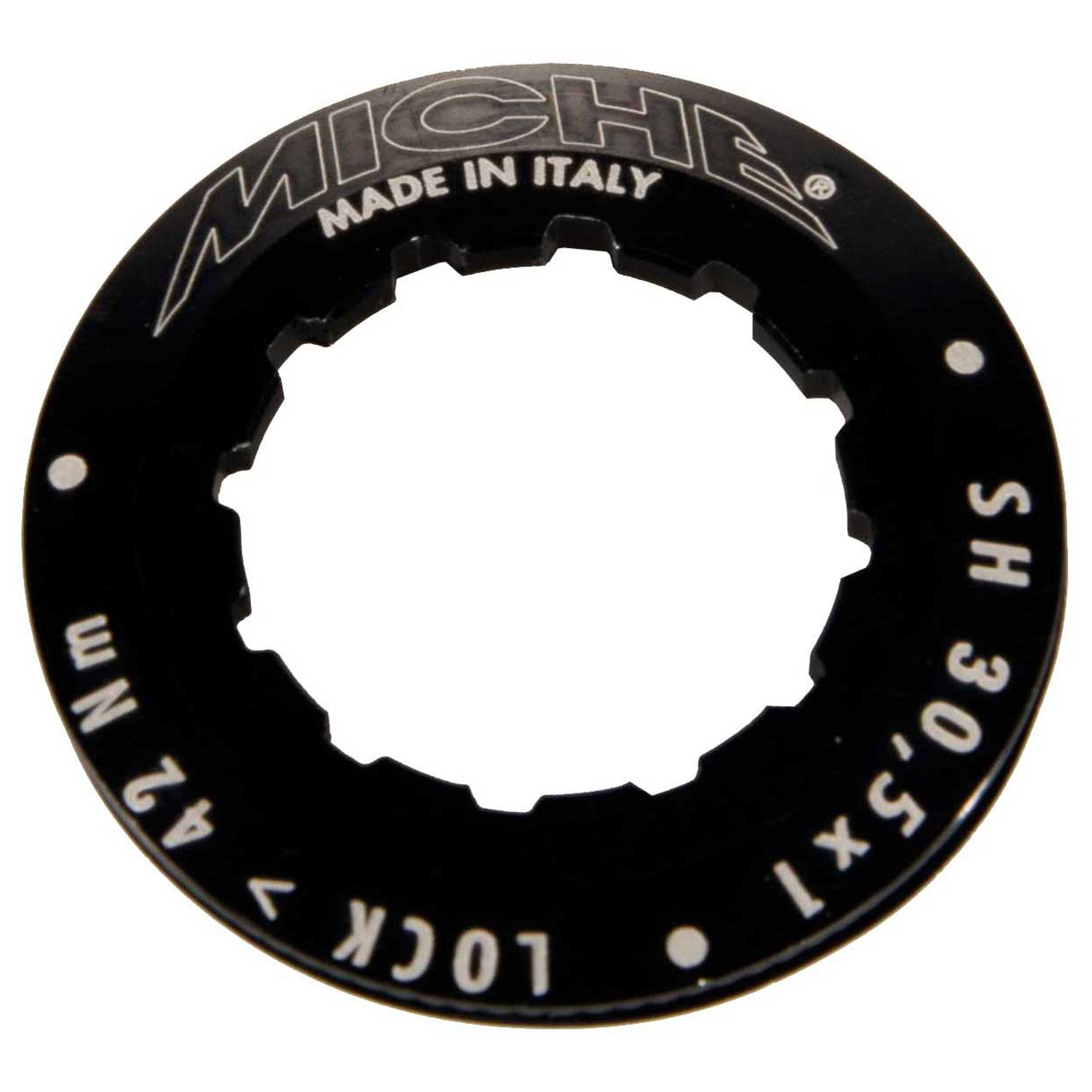 Miche 30.5x1 12T black lock sprocket ring for Shimano 11S