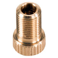 Presta copper-plated valve adapter