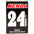 Kenda 24x1.0 bike tube with Presta valve