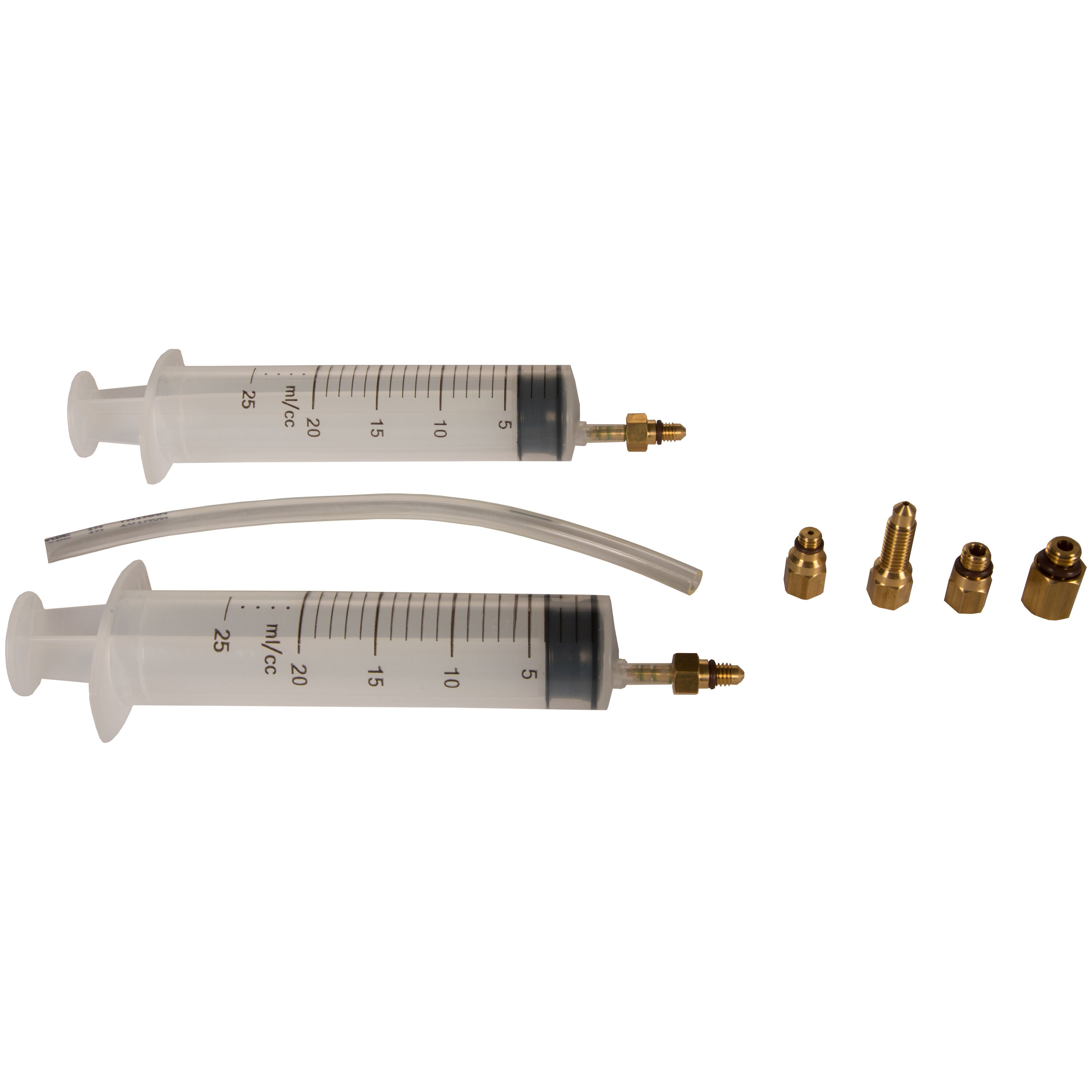 Xon brake bleed kit for mineral oil