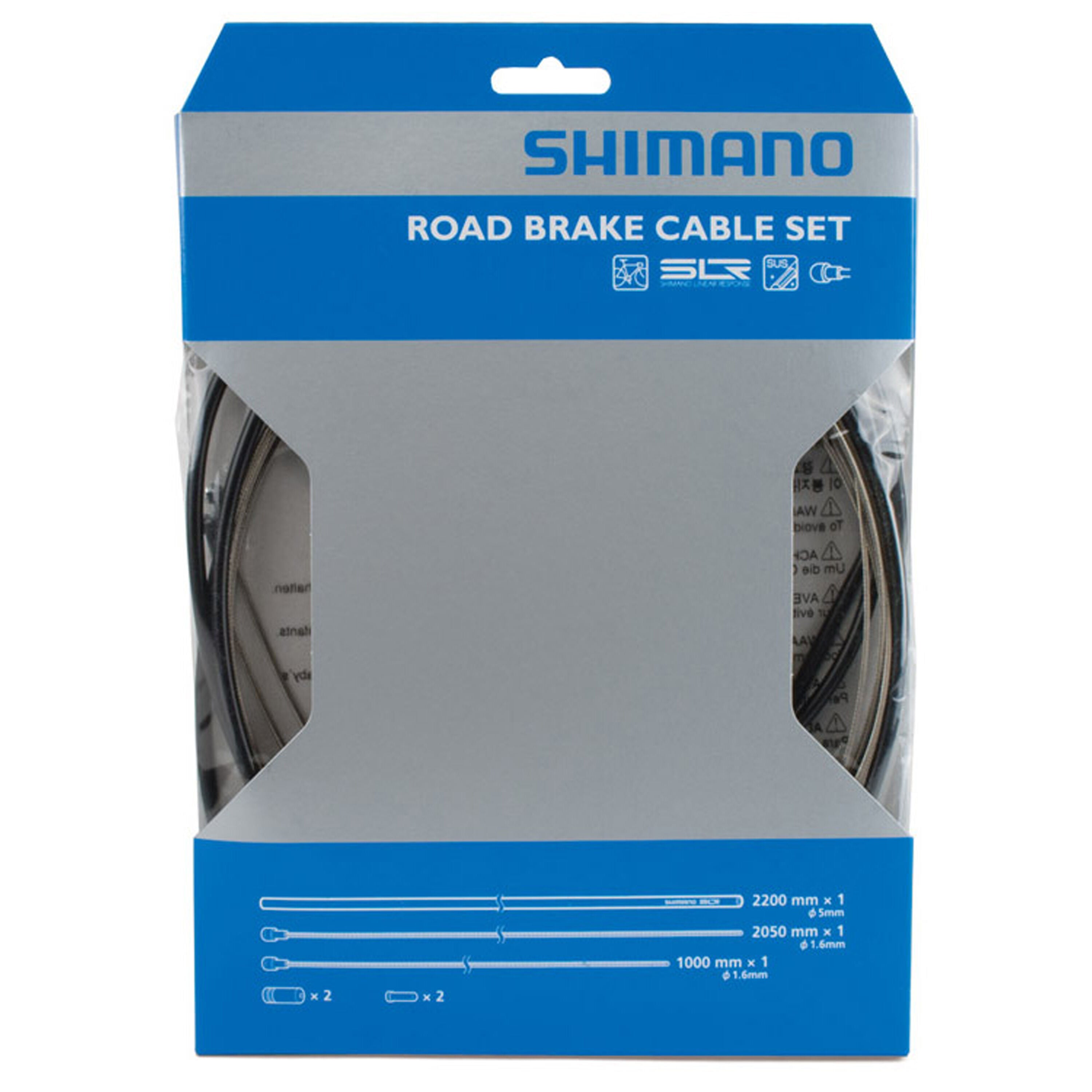 Shimano Dura Ace SLR road cables and cases brakes kit