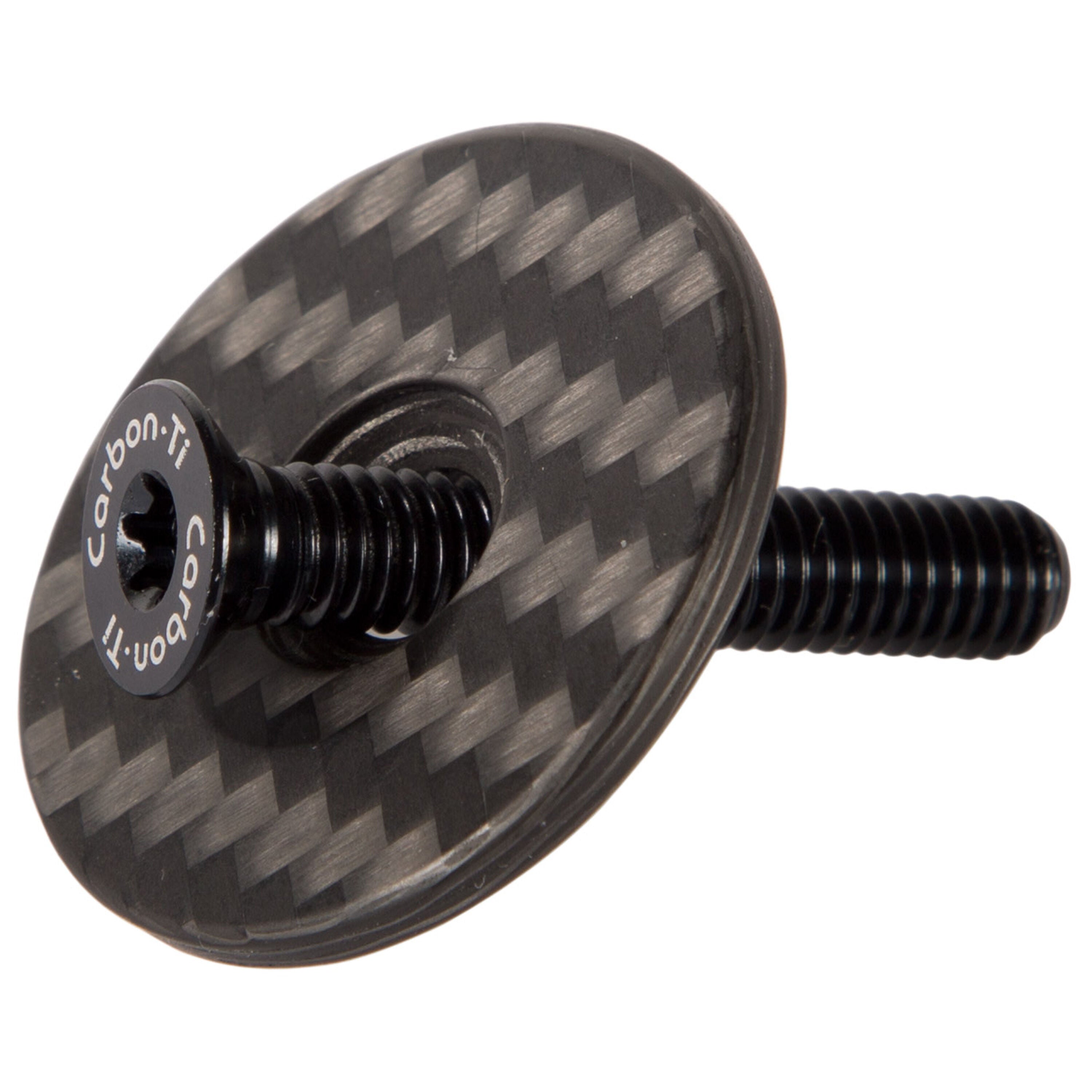 Carbon Ti X-Cap carbon matte headset cap