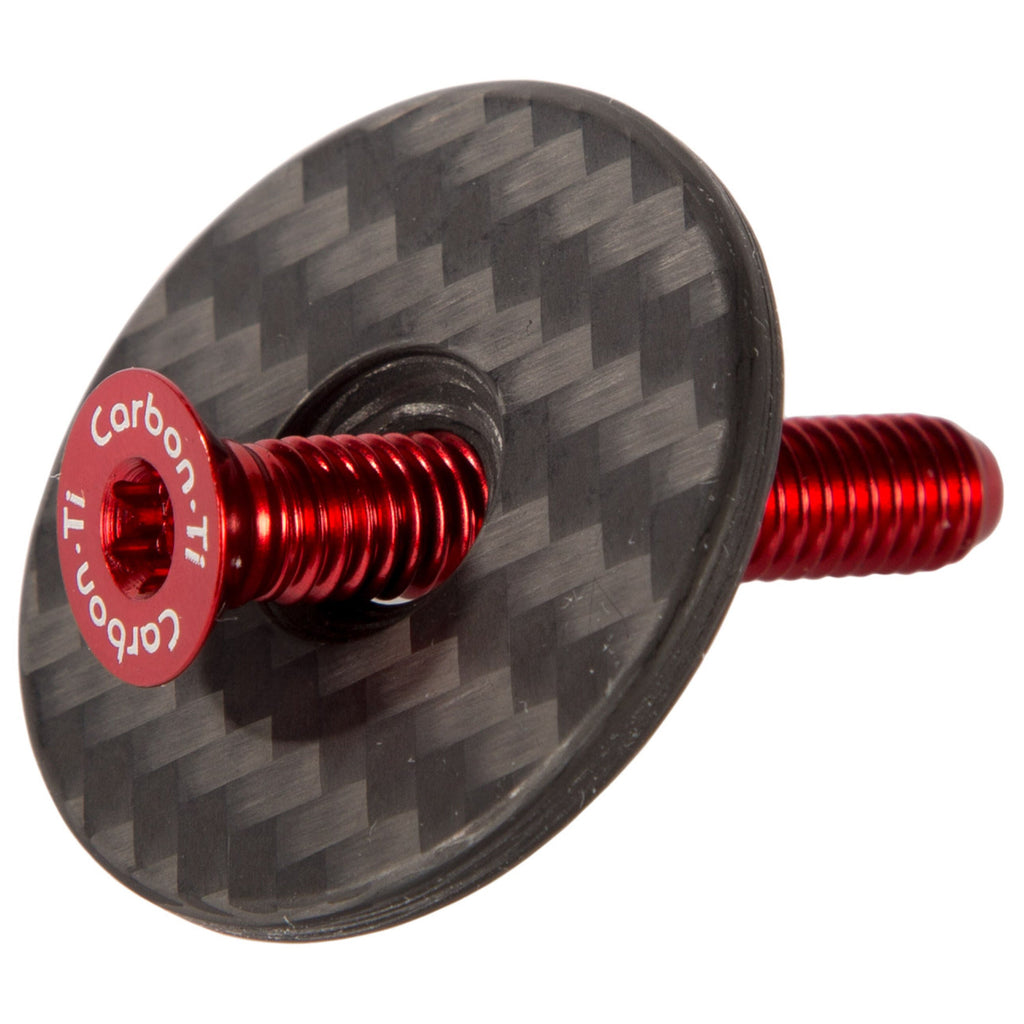 Carbon Ti X-Cap carbon matte headset cap