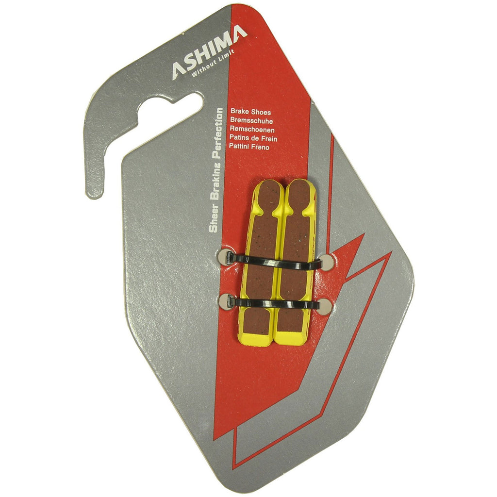 Ashima Team Alloy road brake pads for aluminium rims