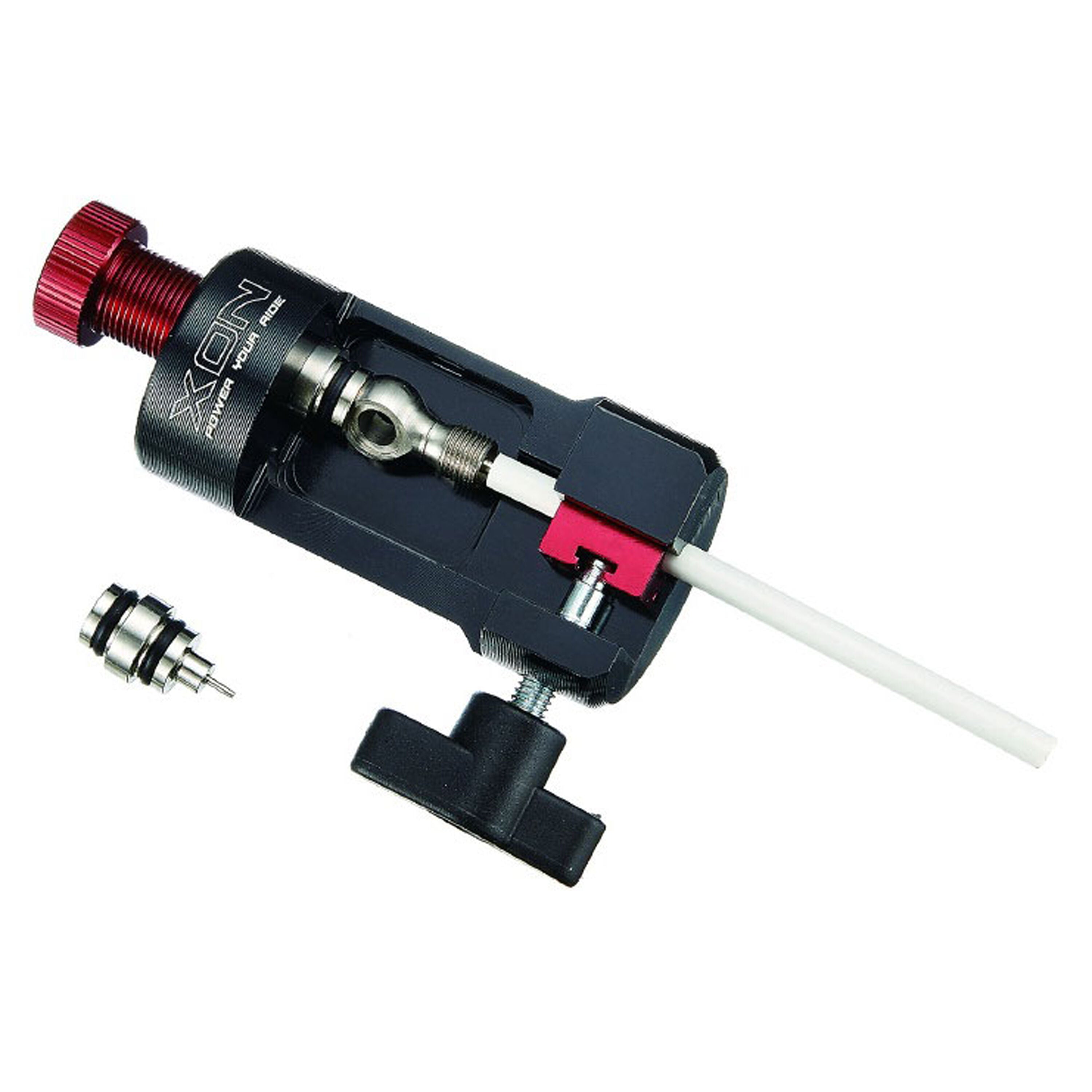 Xon hydraulic brake hose fitting press