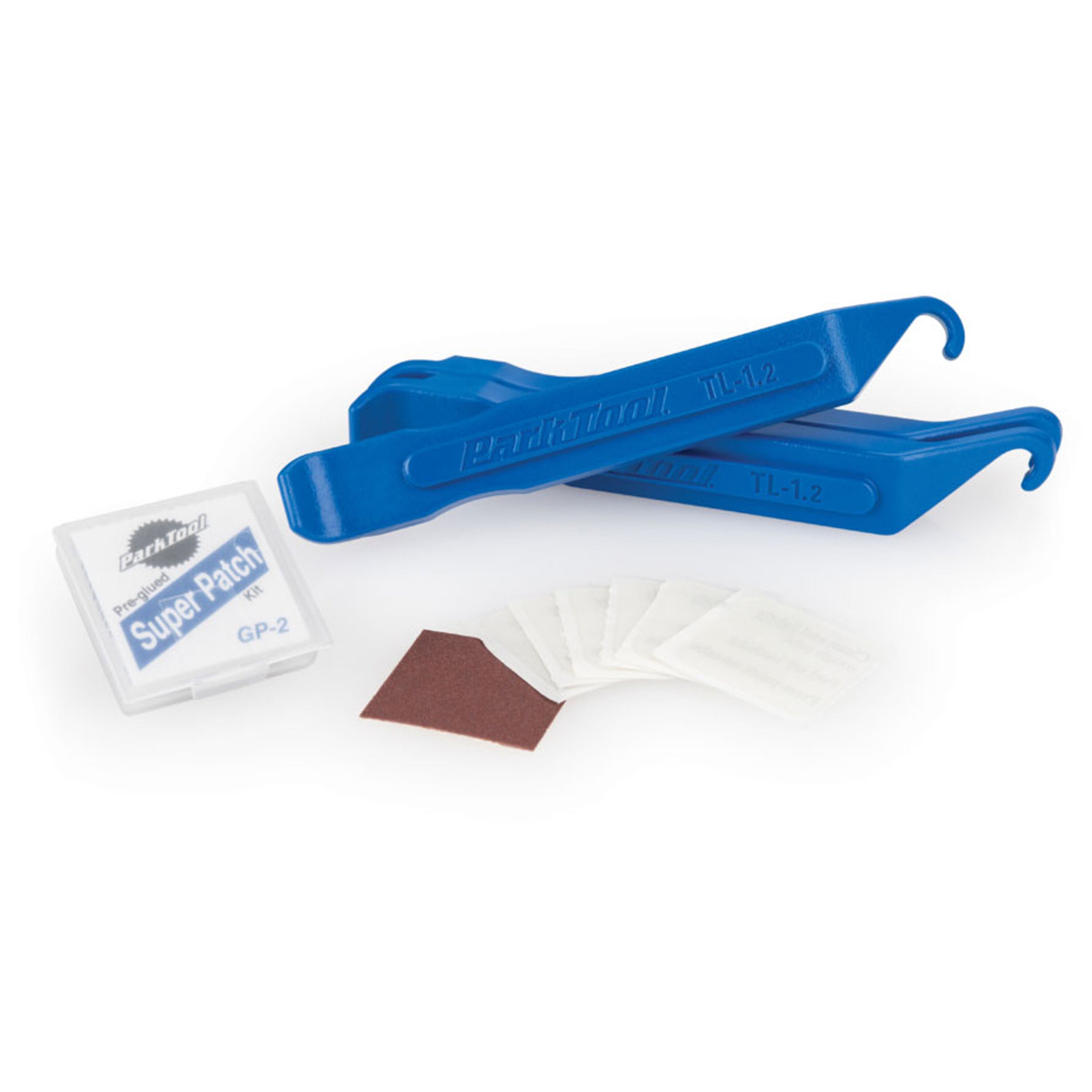Park Tool bike patches + 3 tire levers kit TR-1