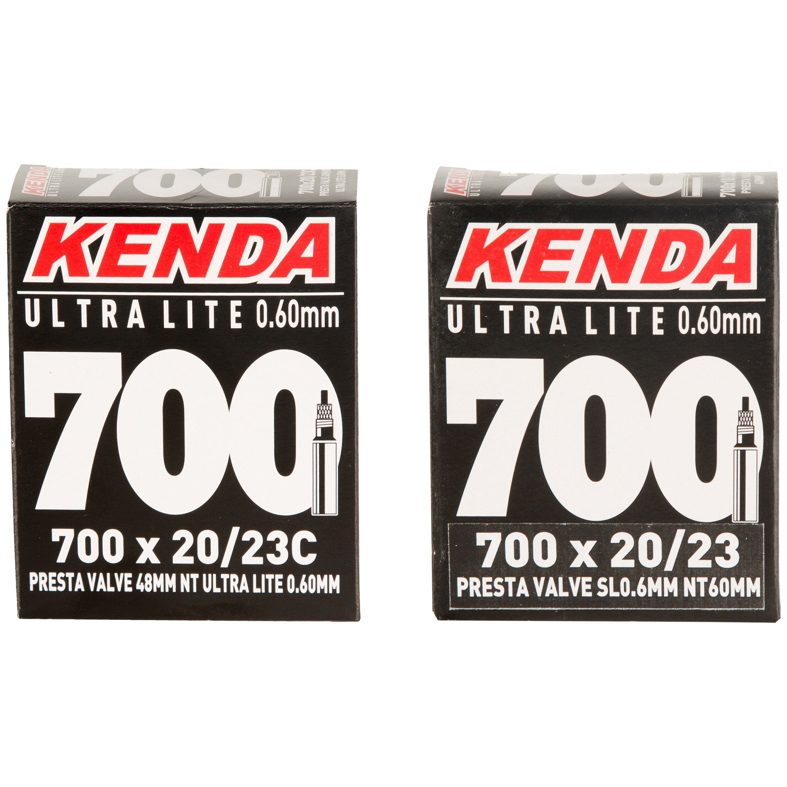 Kenda Ultra Lite bike tube 700x20/23