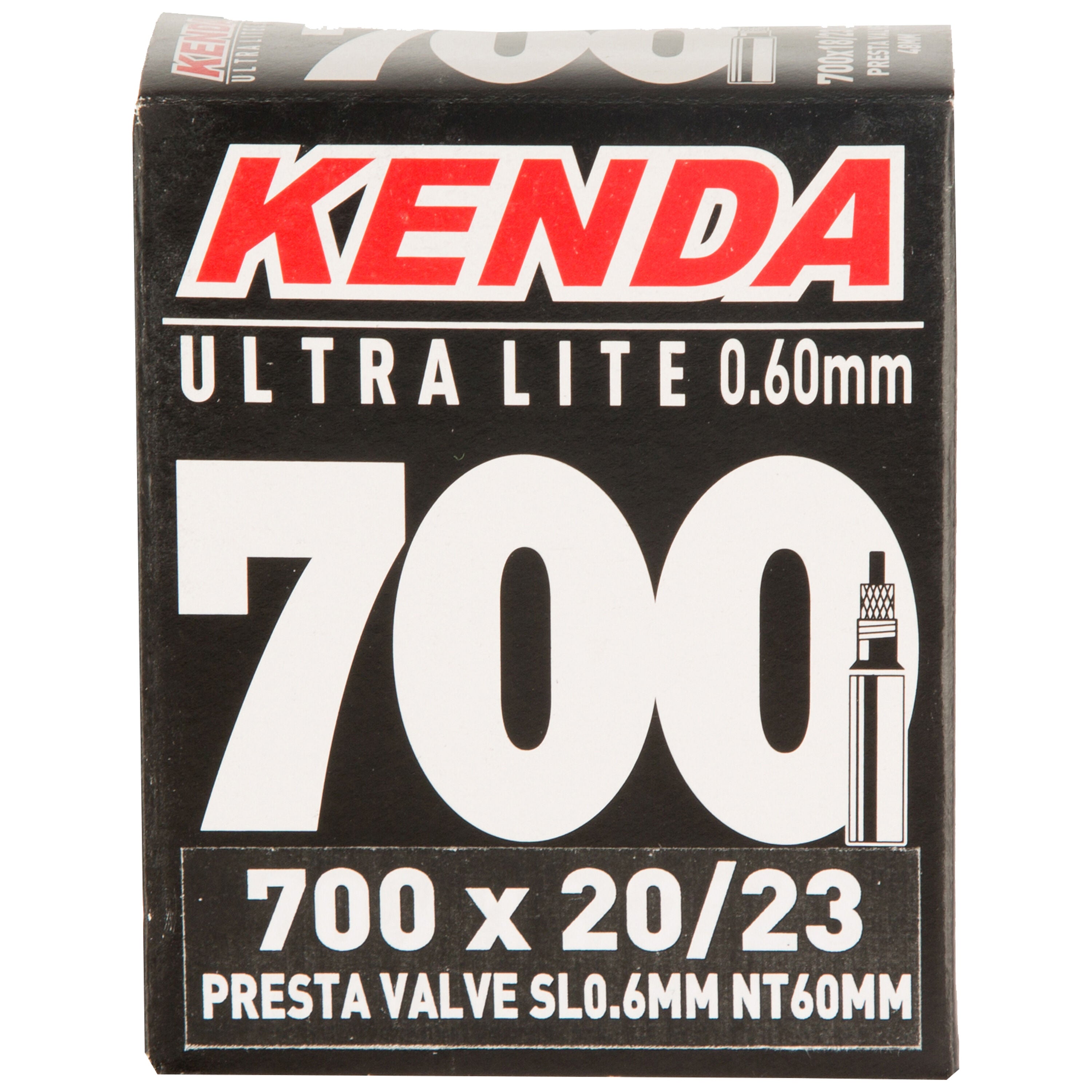 Kenda Ultra Lite bike tube 700x20/23