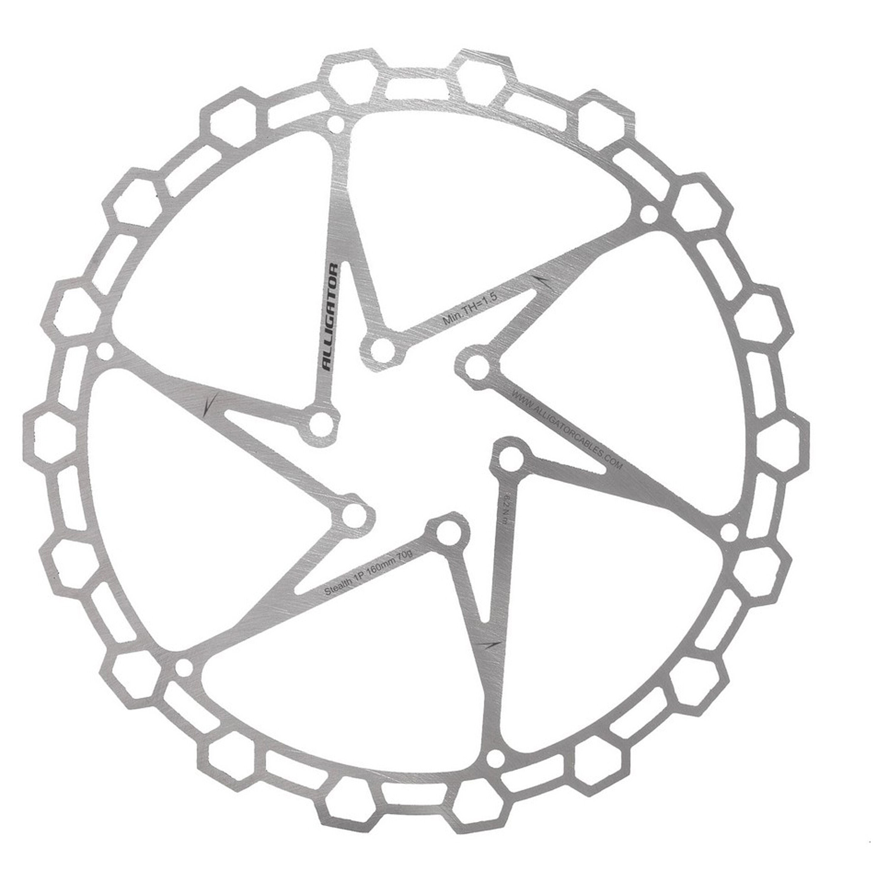 Alligator Diamond Stealth disc rotor
