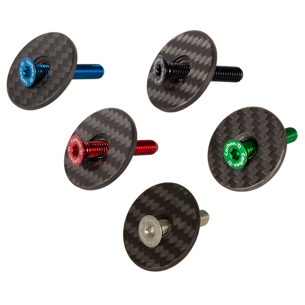 Carbon Ti X-Cap carbon matte headset cap