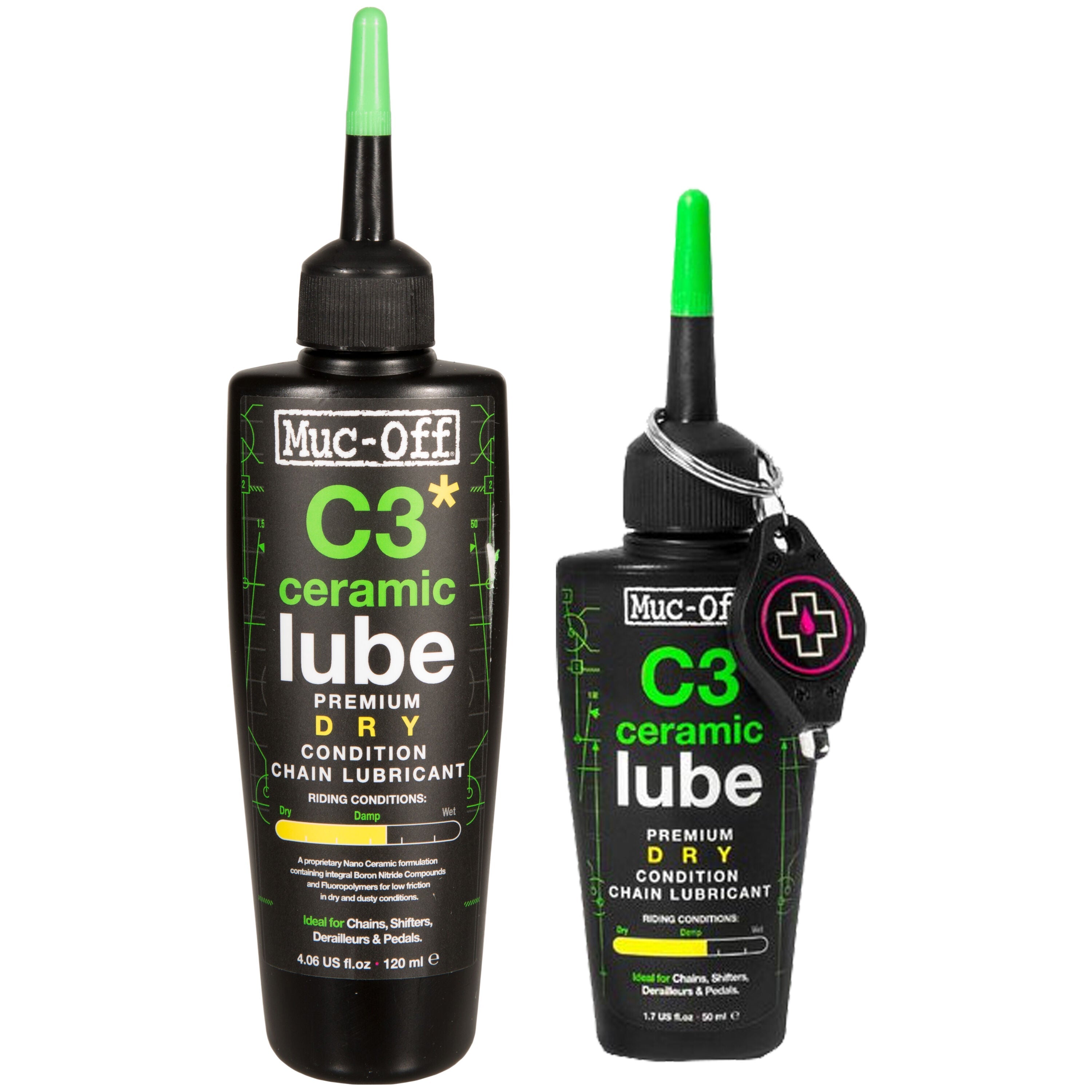 Muc-Off C3 ceramic dry lube + free UV torch
