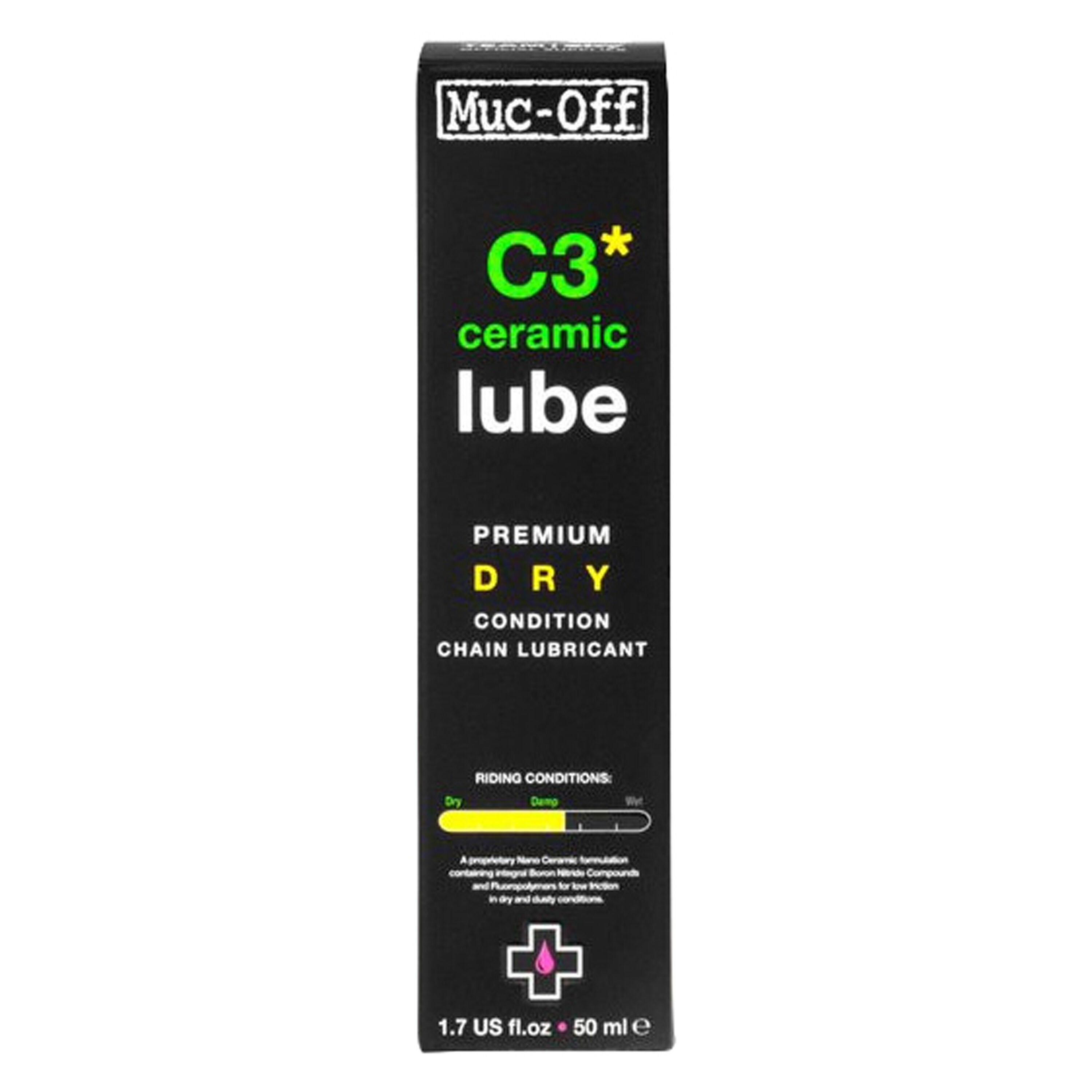 Muc-Off C3 ceramic dry lube + free UV torch