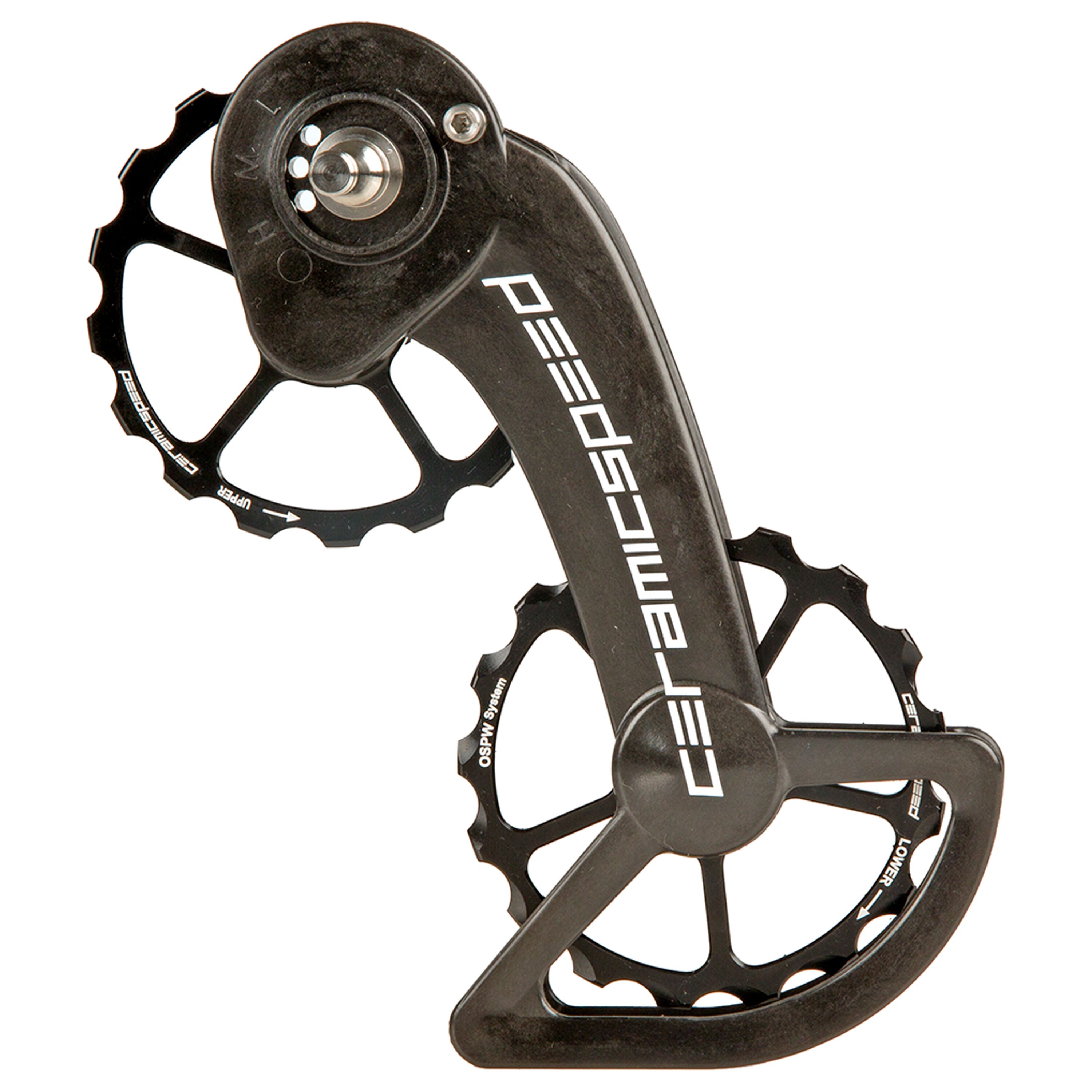 CeramicSpeed OSPW Sram Red eTap Oversized rear derailleur cage and pulley