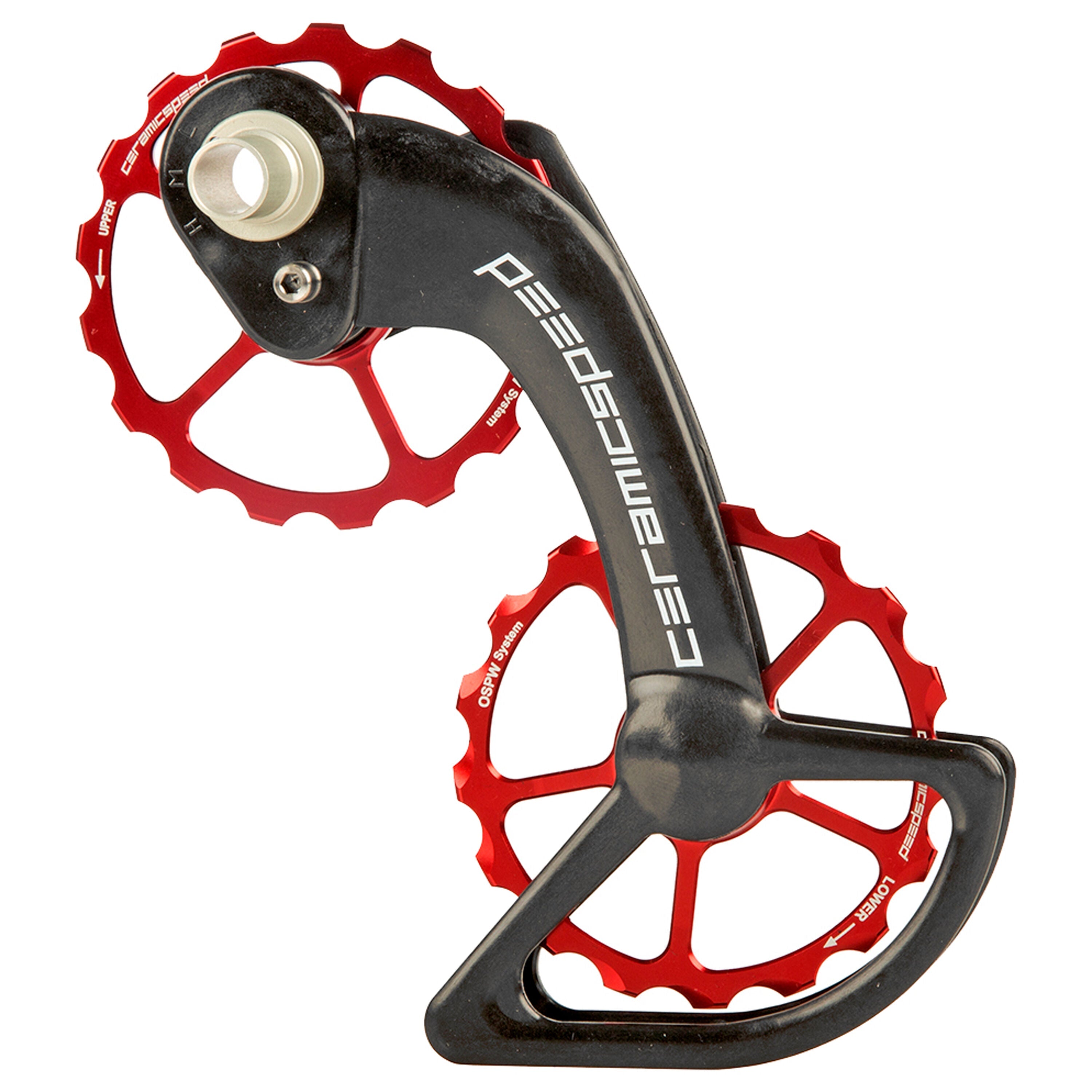 CeramicSpeed OSPW Shimano 10/11s Oversized rear derailleur cage and pulley
