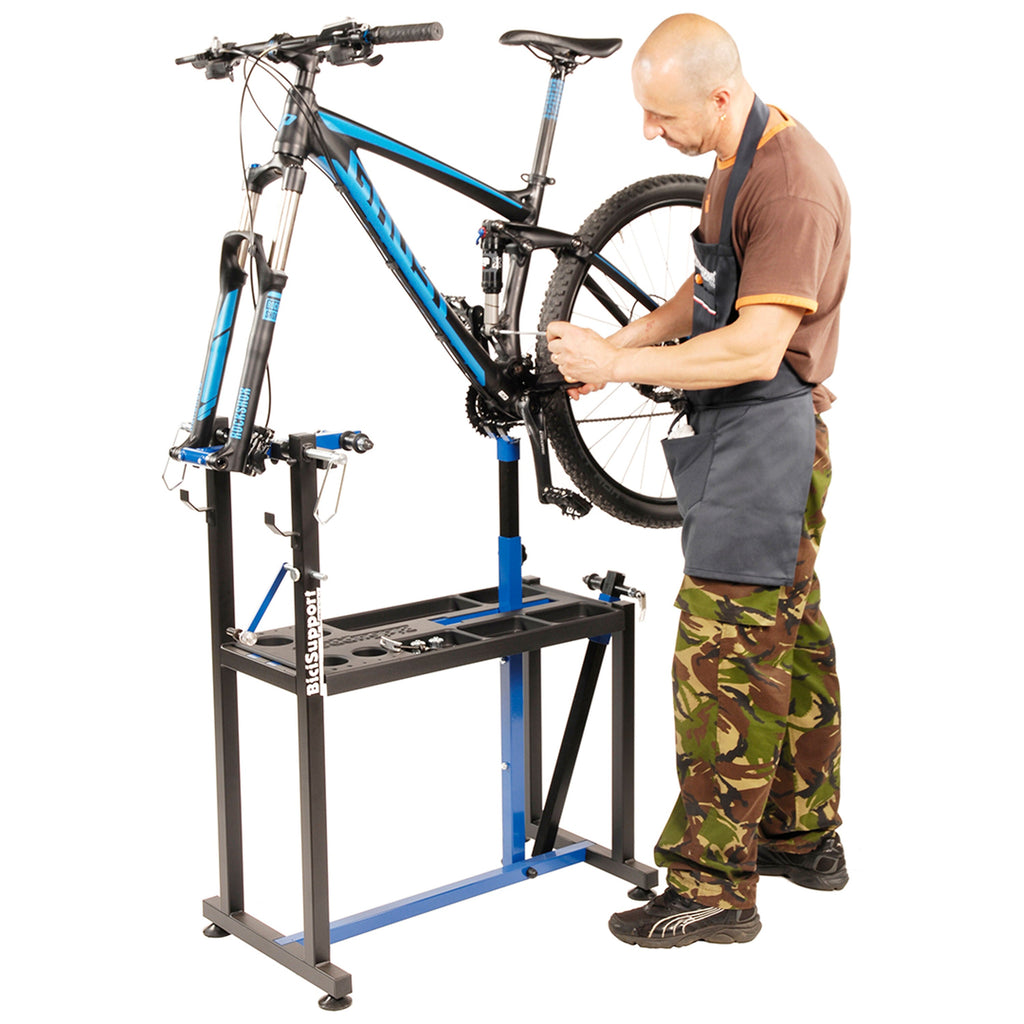 Bicisupport The Professionist art.100k + r14 + r30 + r31 work and wheel truing bike stand