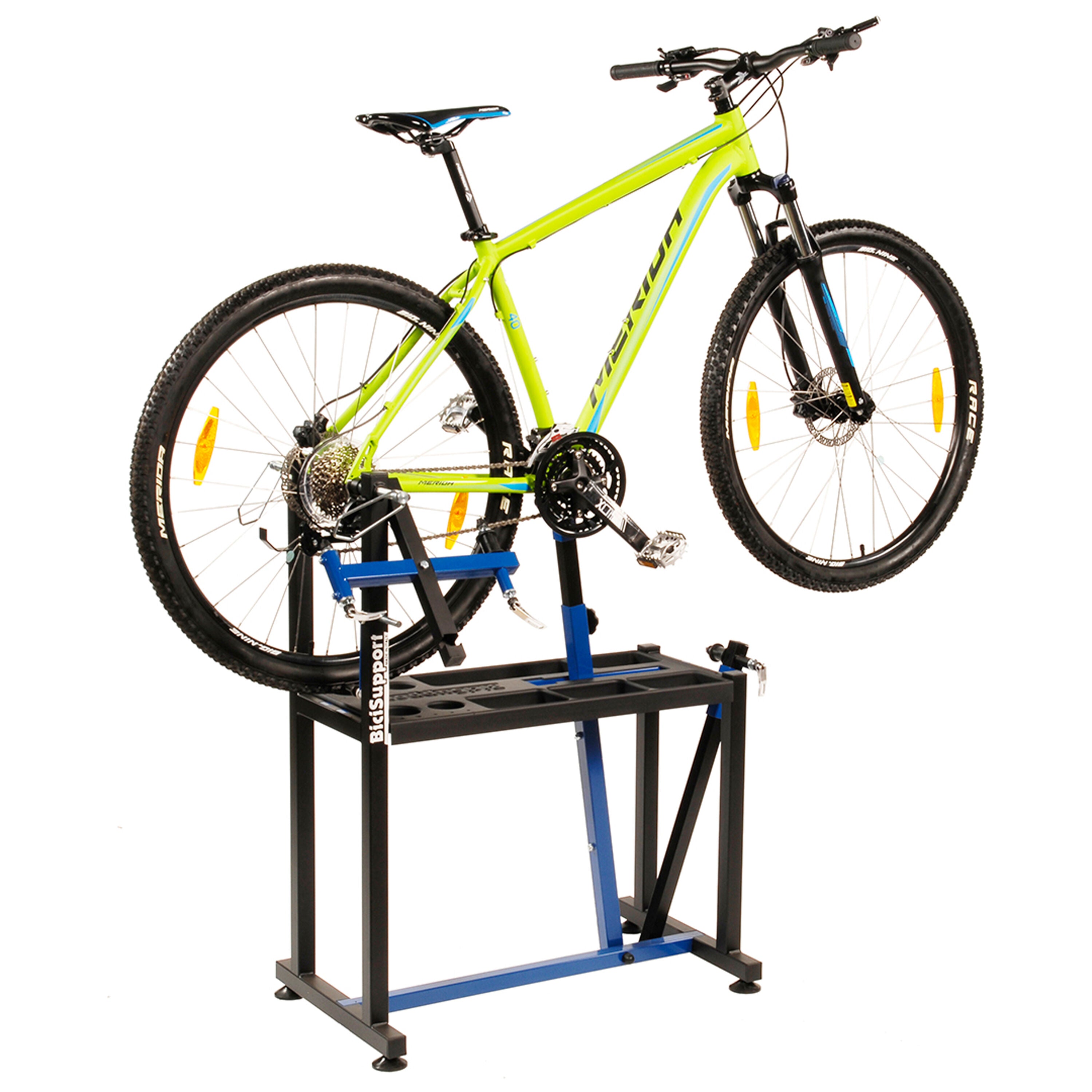 Bicisupport The Professionist art.100k + r14 + r30 + r31 work and wheel truing bike stand