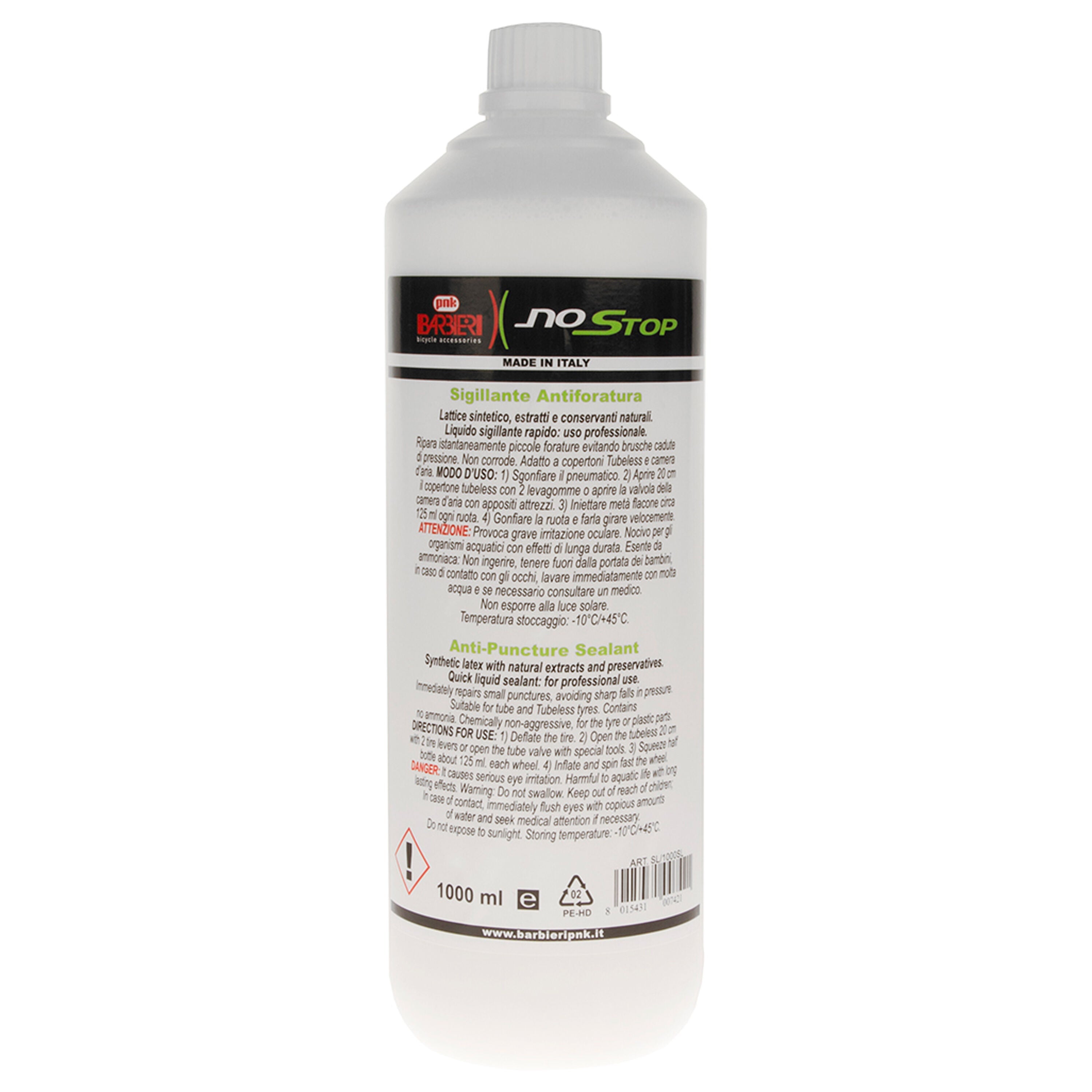 Barbieri No Stop liquid tire sealant