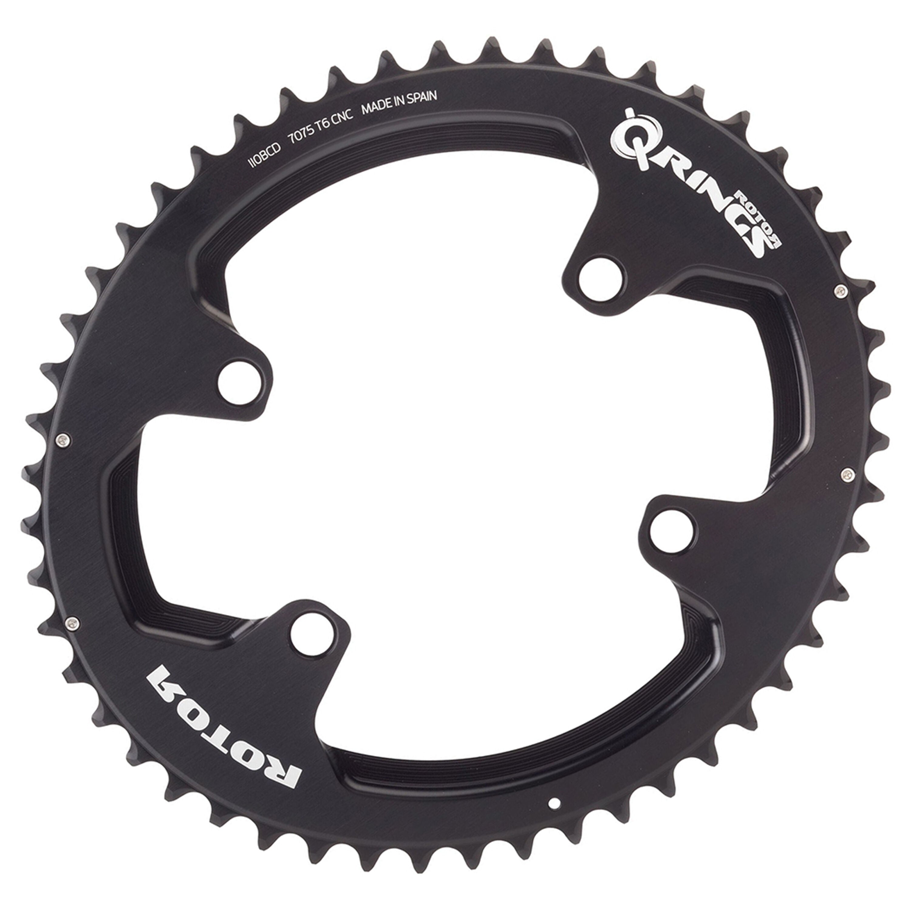 Rotor Aldhu 110x4 52T 3D+ Shimano R9100 11S oval outer chainring