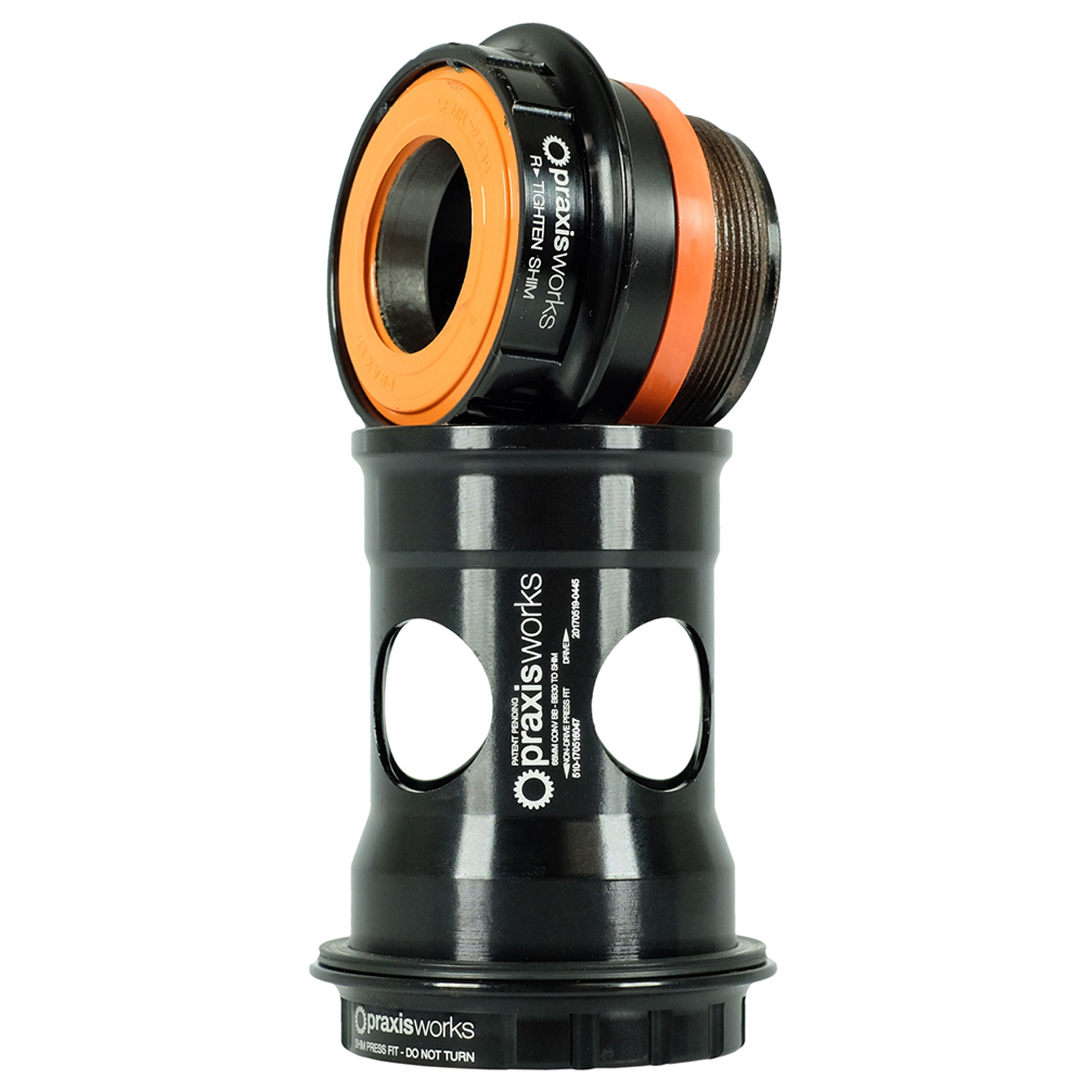 Praxis BB30 PF30 Shimano Road Conversion bottom bracket
