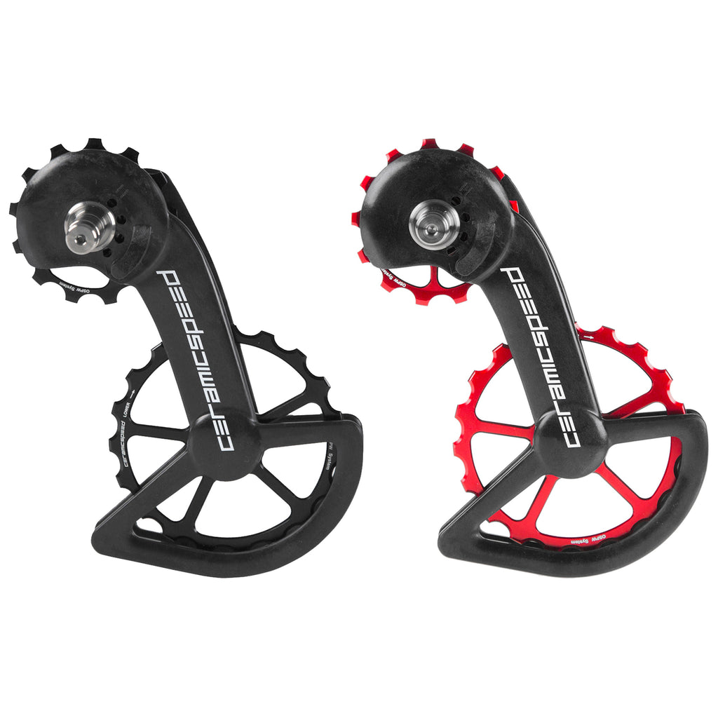 CeramicSpeed OSPW Shimano Dura Ace 9100 Oversized rear derailleur cage and pulley