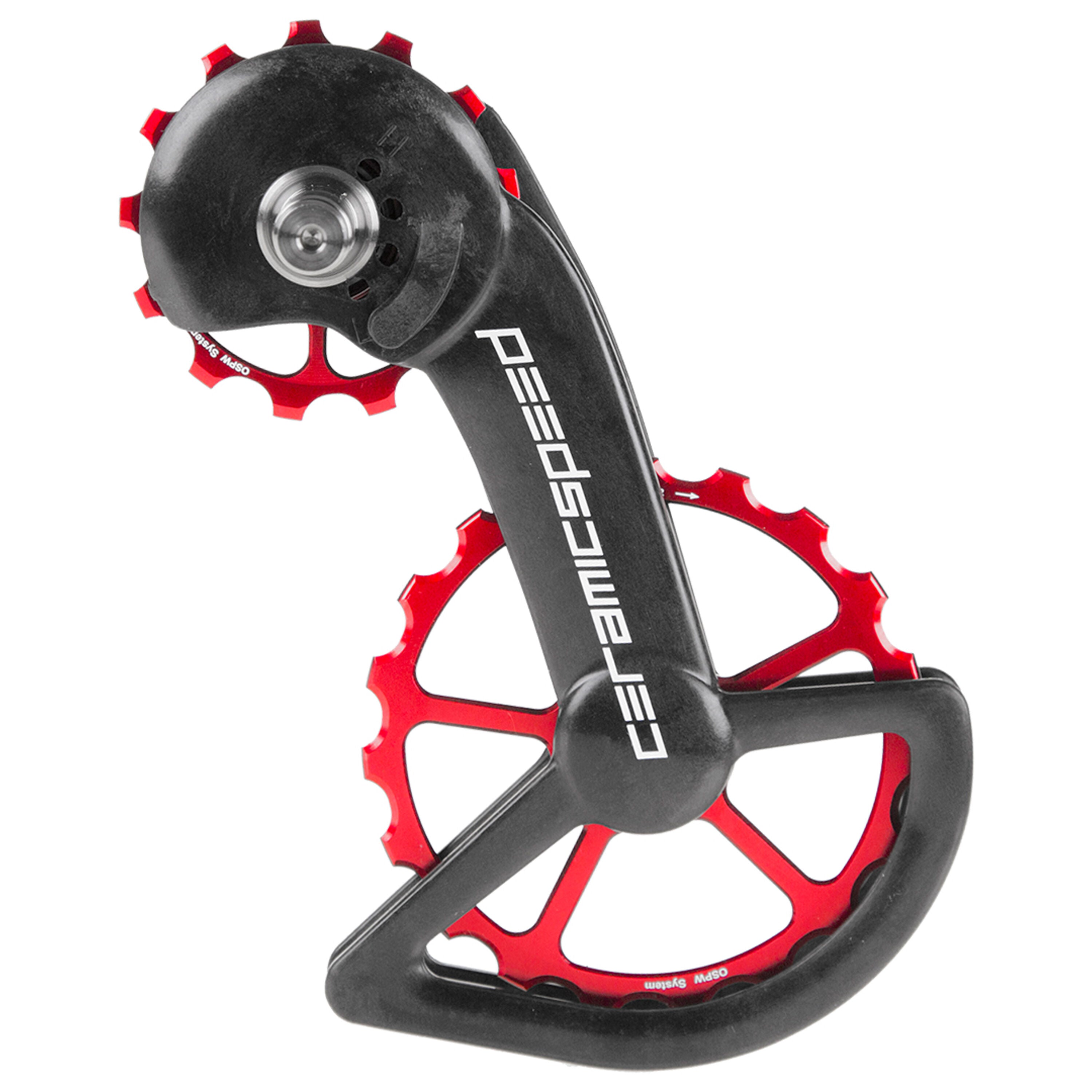 CeramicSpeed OSPW Shimano Dura Ace 9100 Oversized rear derailleur cage and pulley