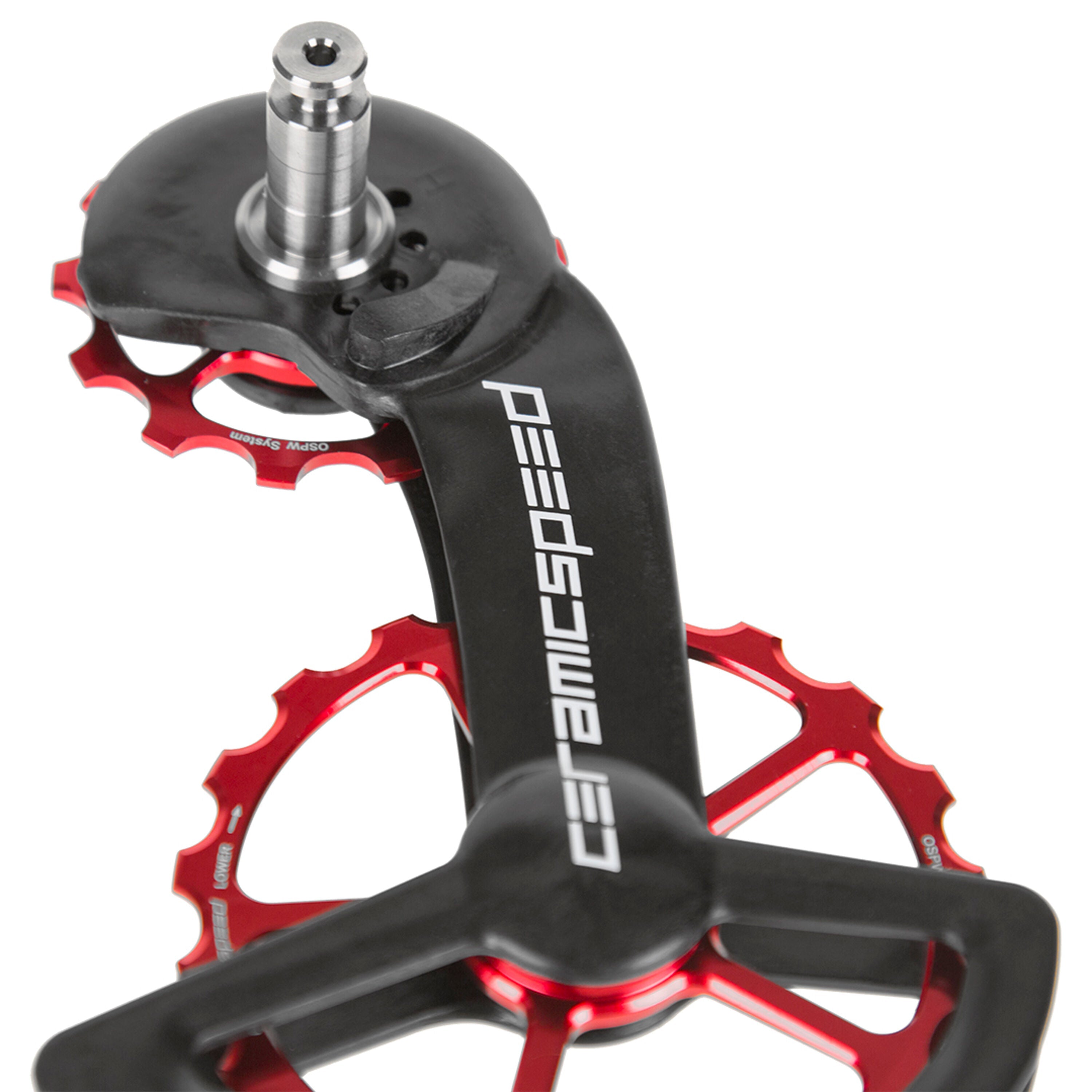 CeramicSpeed OSPW Shimano Dura Ace 9100 Oversized rear derailleur cage and pulley