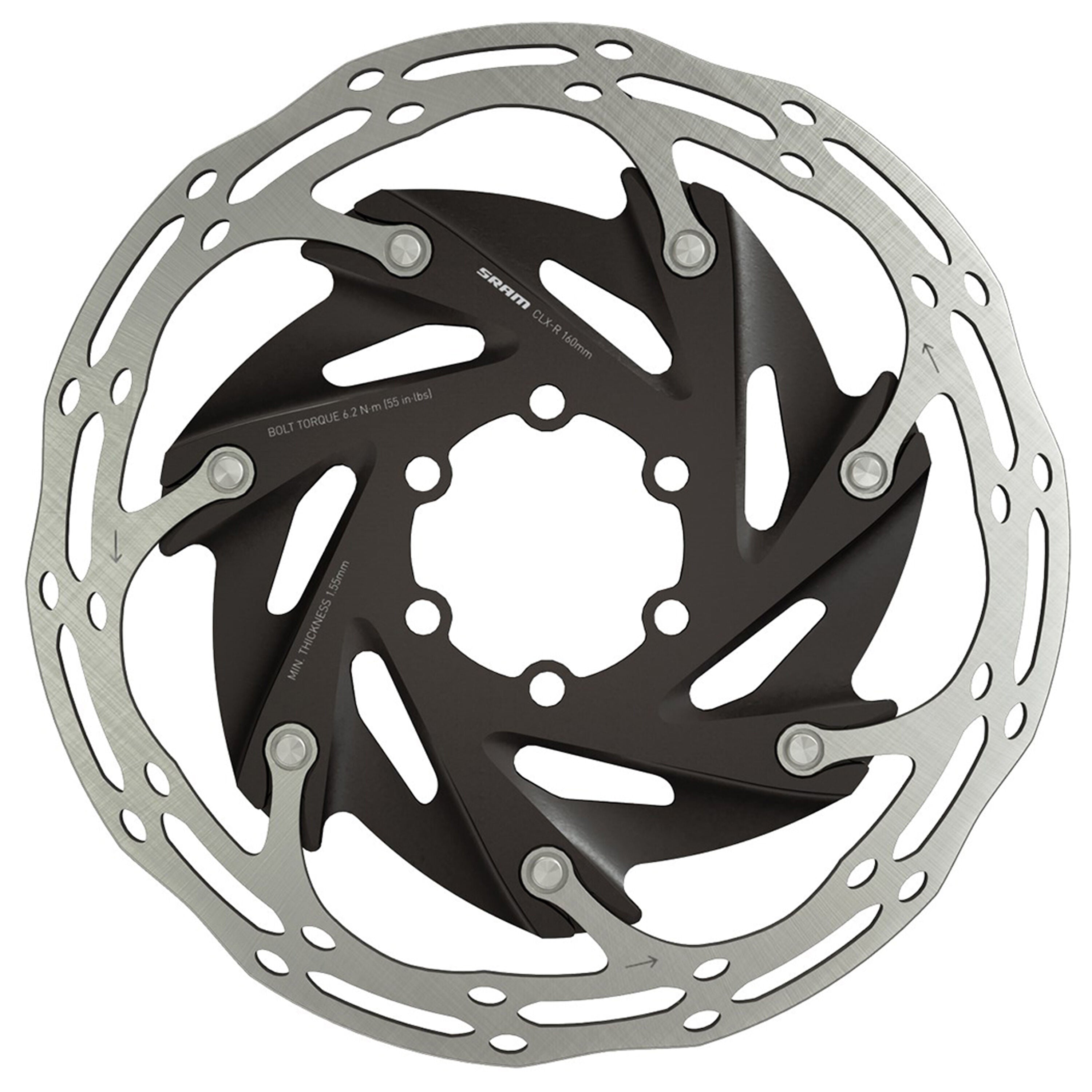 Sram Centerline XR Rounded floating disc rotor 6 bolts
