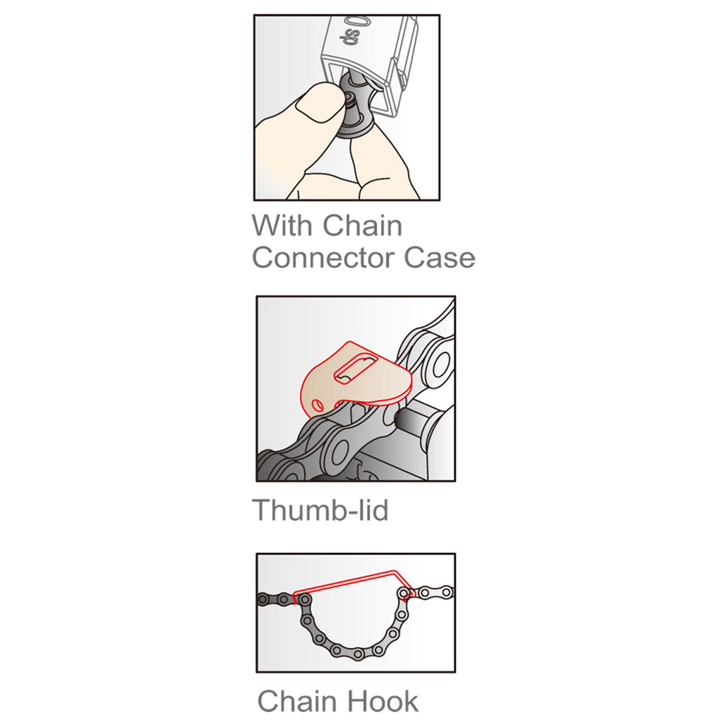 IceToolz Shark chain tool