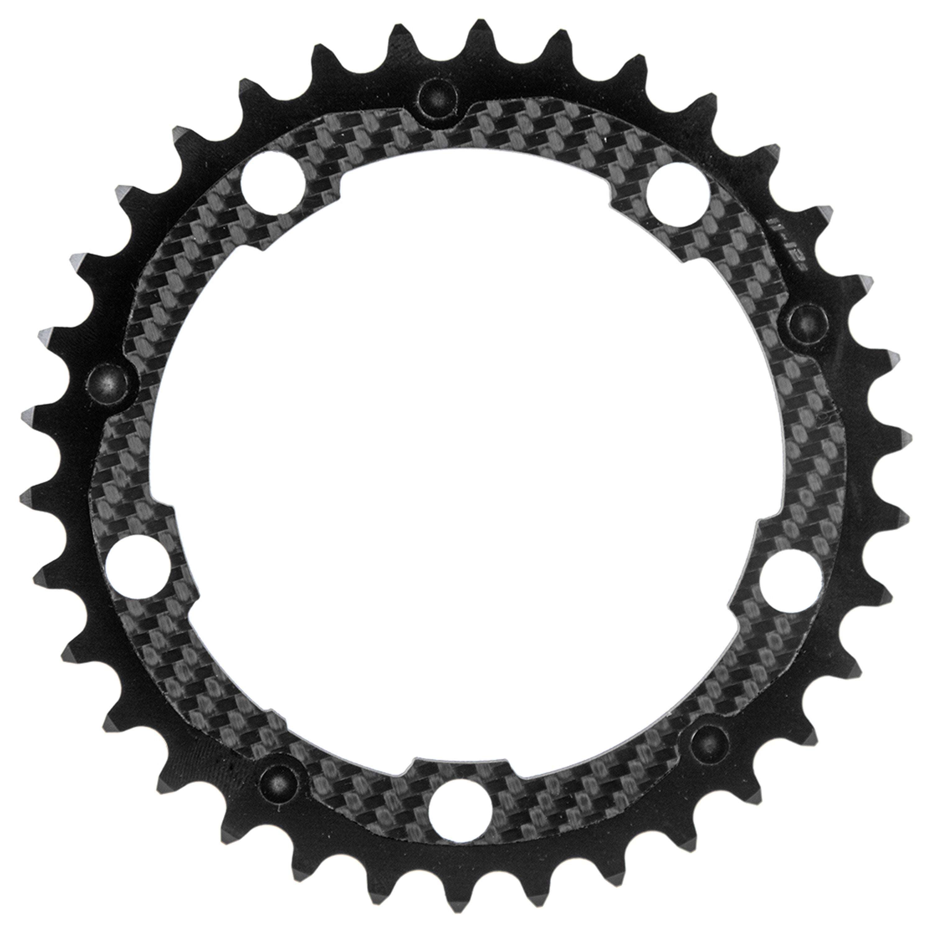 Carbon Ti X-Carboring 110 BCD chainring