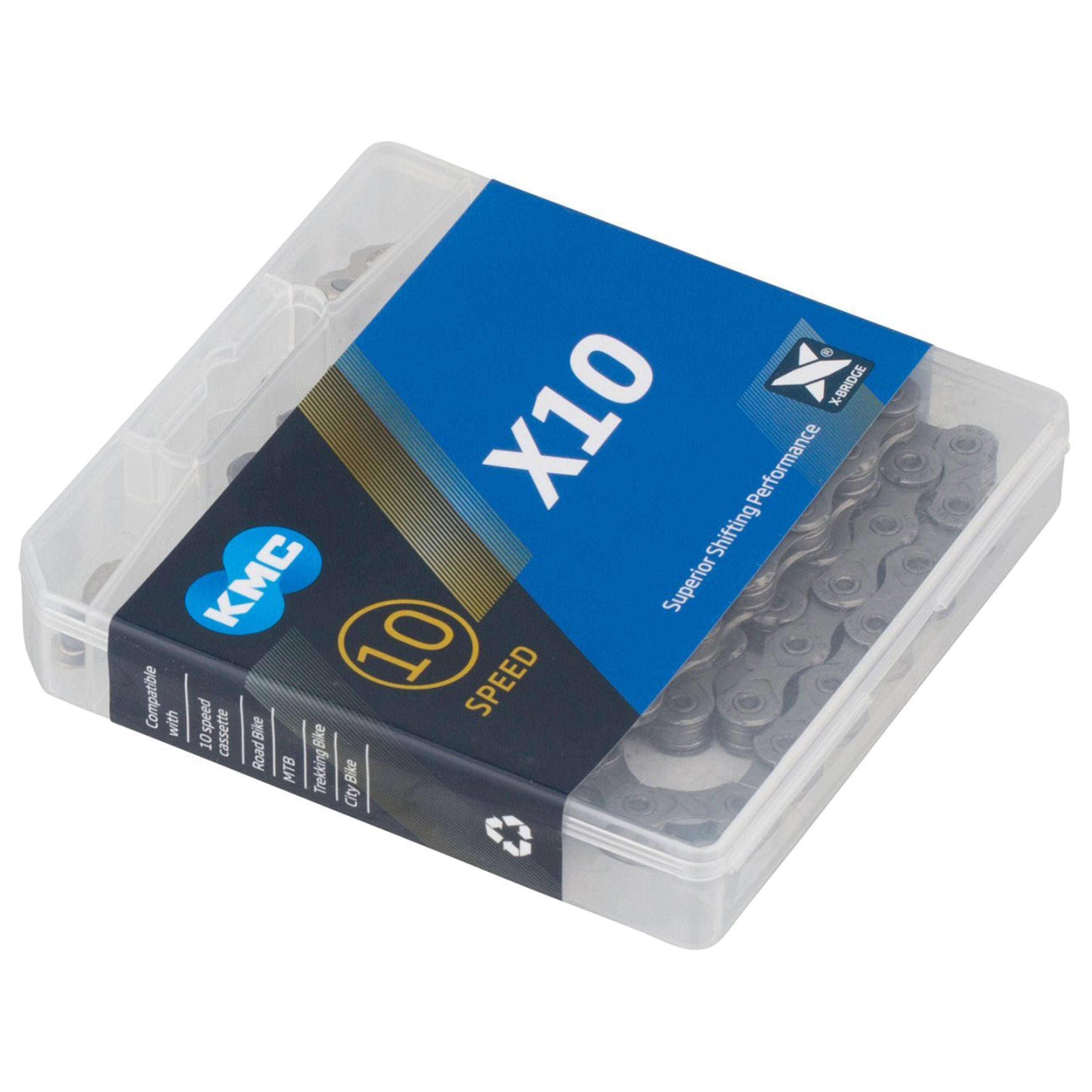 KMC X10.73 grey chain