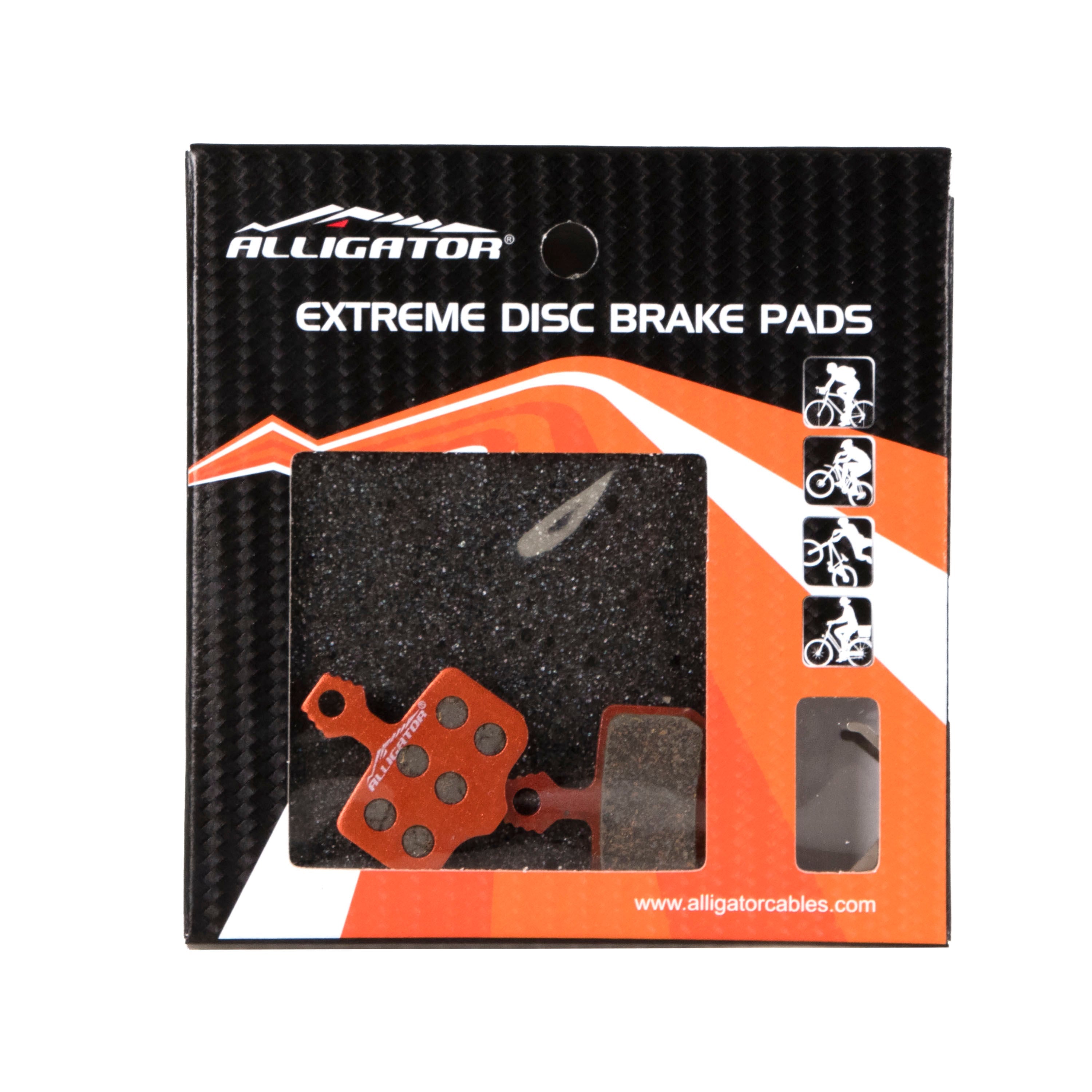 Alligator Extreme Carbon Sram Level TL-T Avid Elixir organic disc brake pads