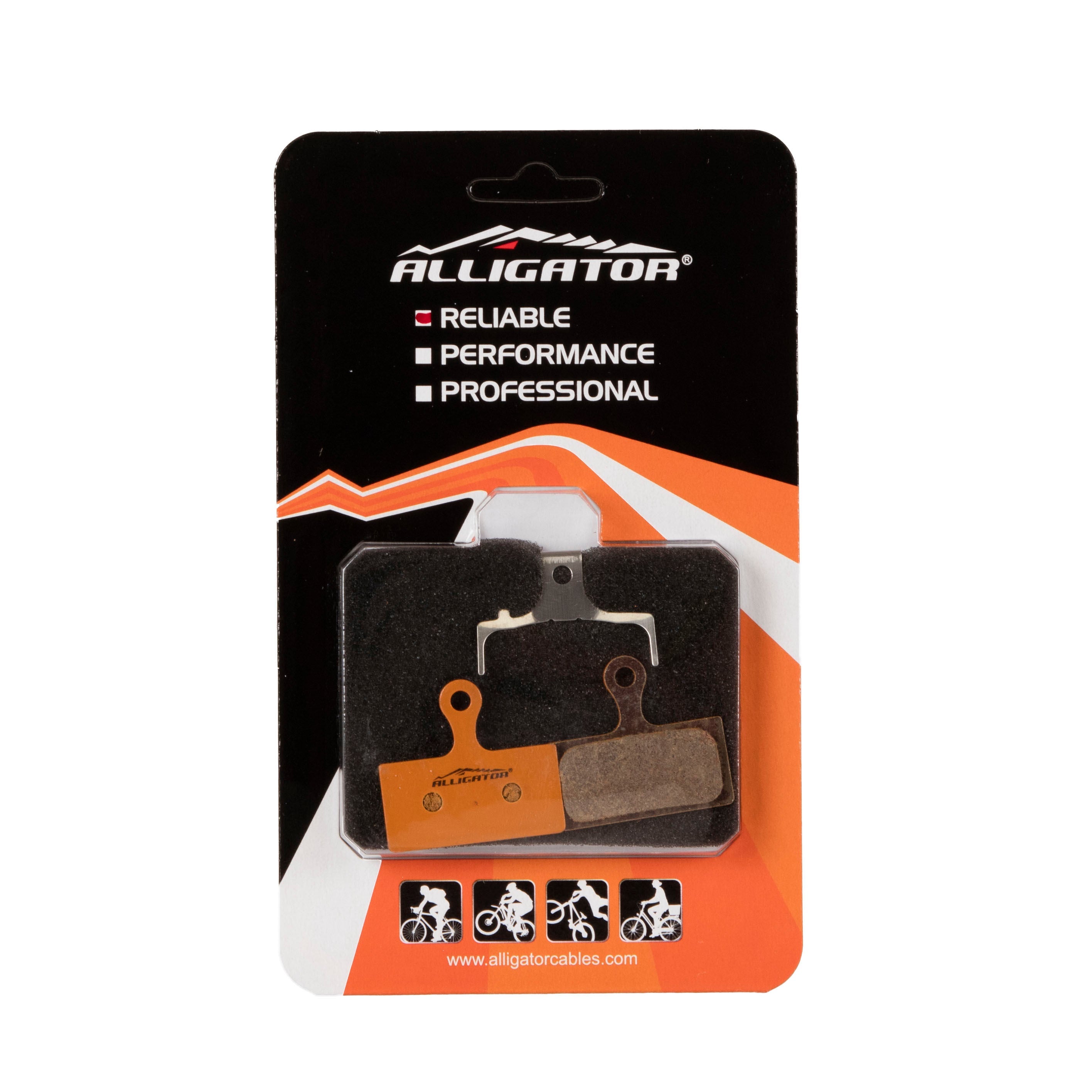 Alligator Shimano XTR XT SLX organic disc brake pads