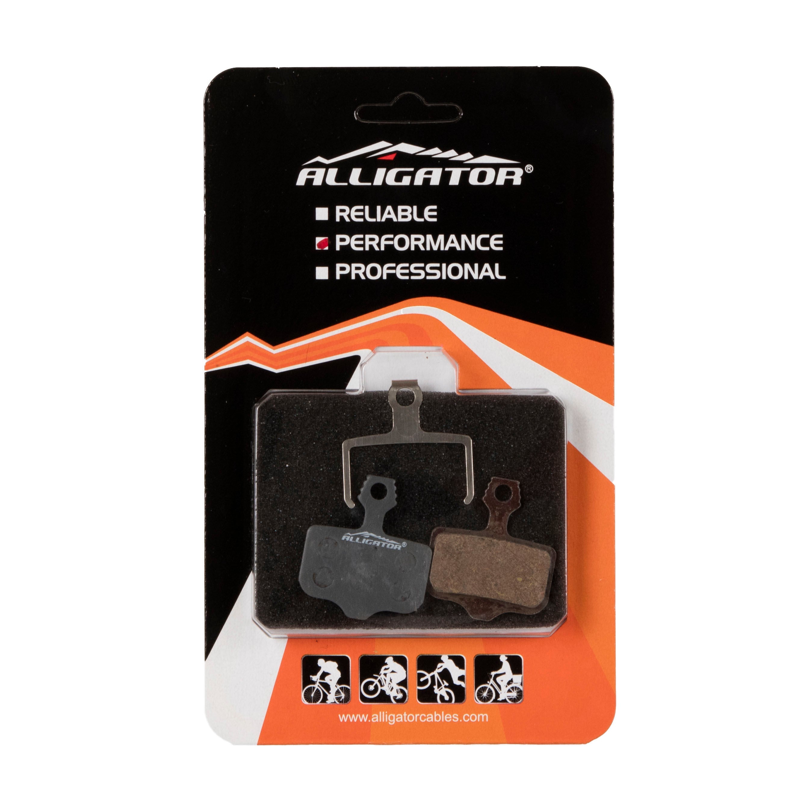 Alligator Sram Level TL-T Avid Elixir semi-metallic disc brake pads