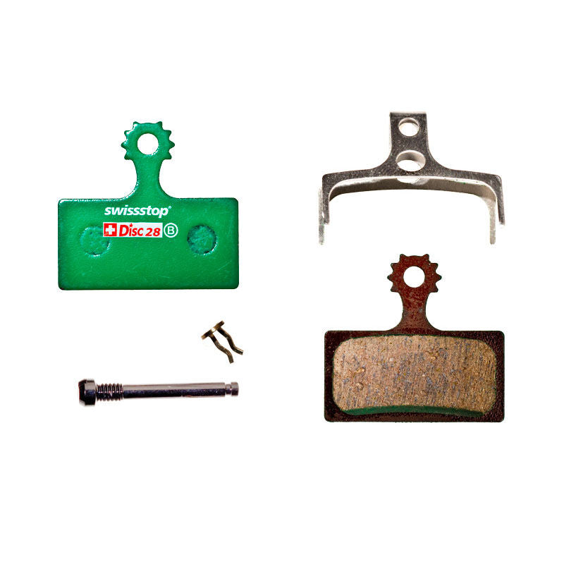 Swiss Stop Disc 28 Shimano XTR XT SLX organic disc brake pads
