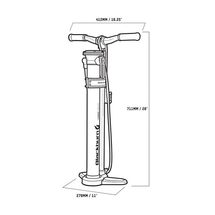 Blackburn Chamber Tubeless Floor Pump