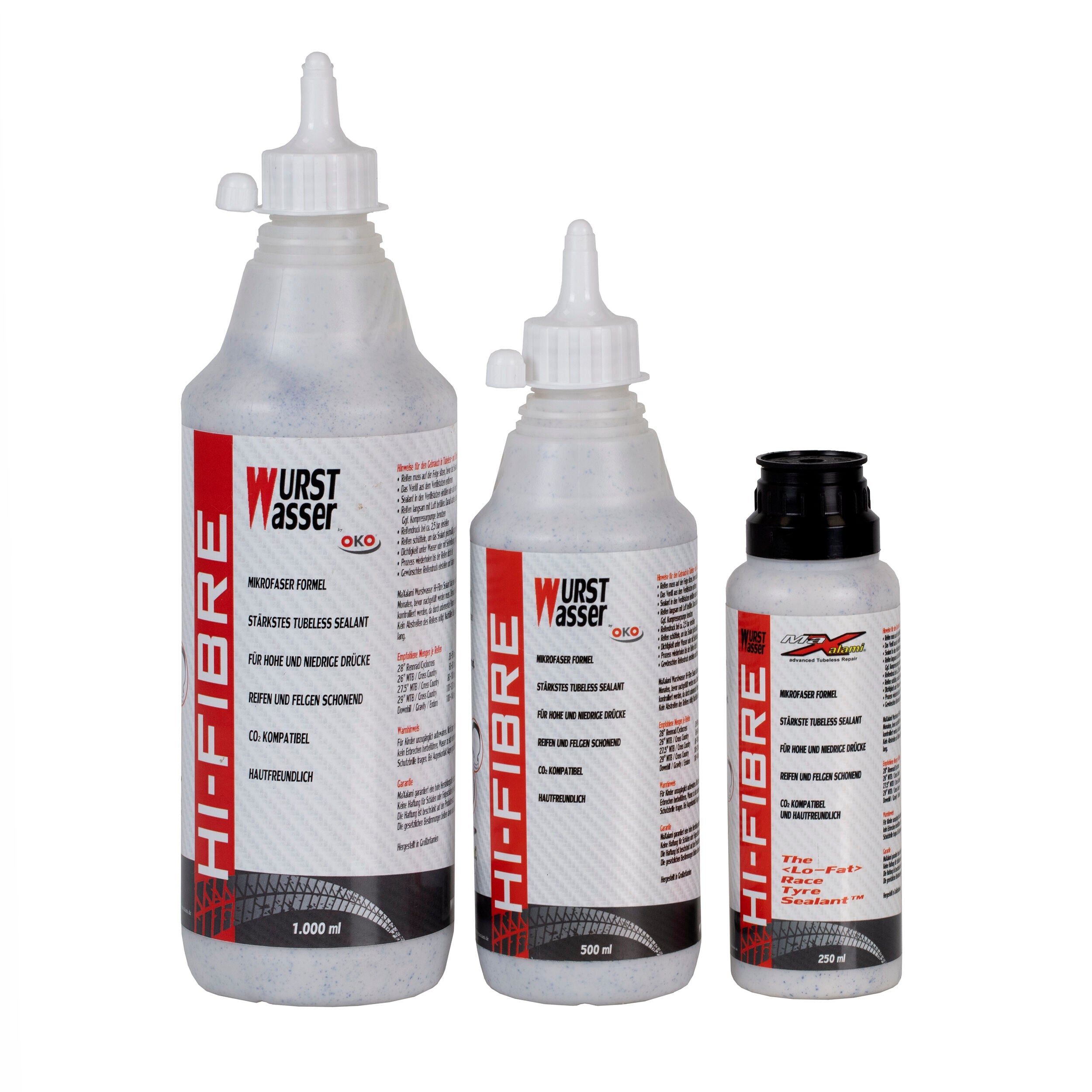 Maxalami Wurstwasser Hi-Fibre tire sealant