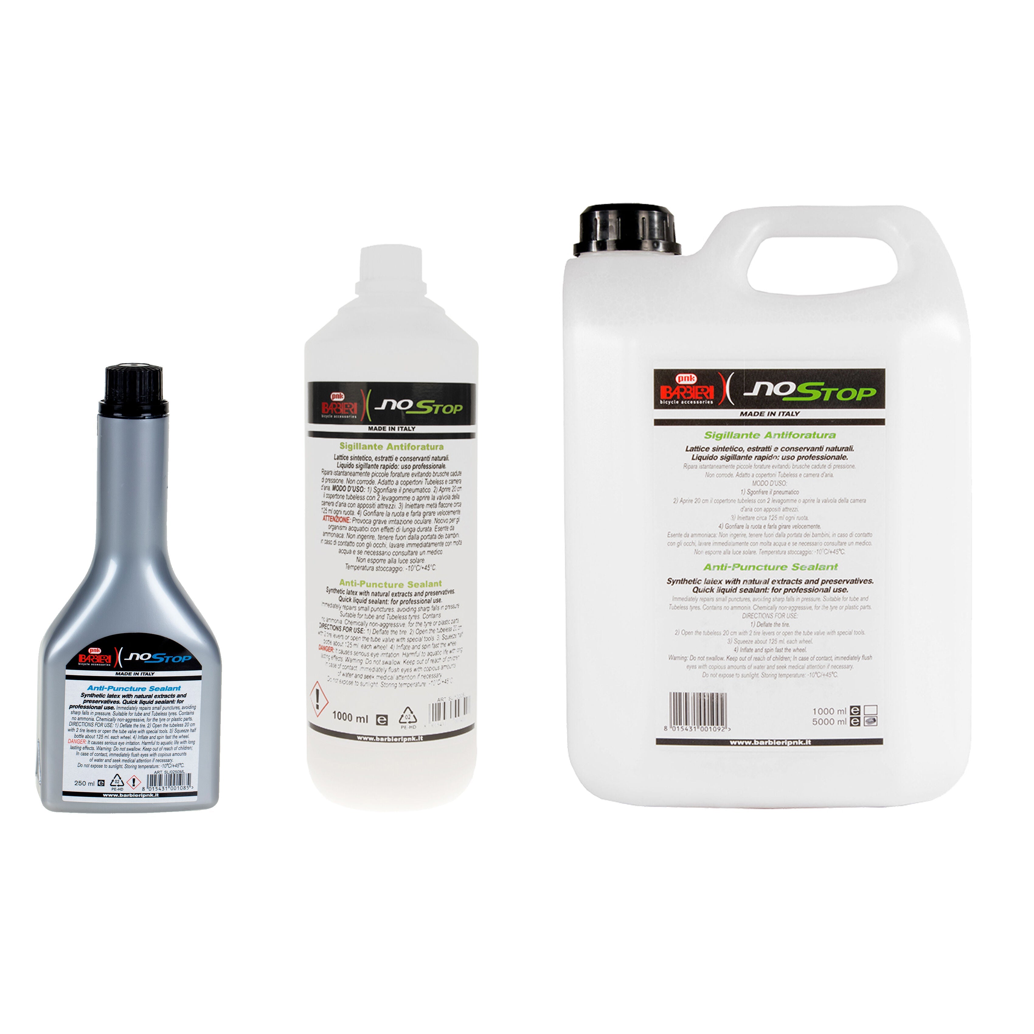 Barbieri No Stop liquid tire sealant