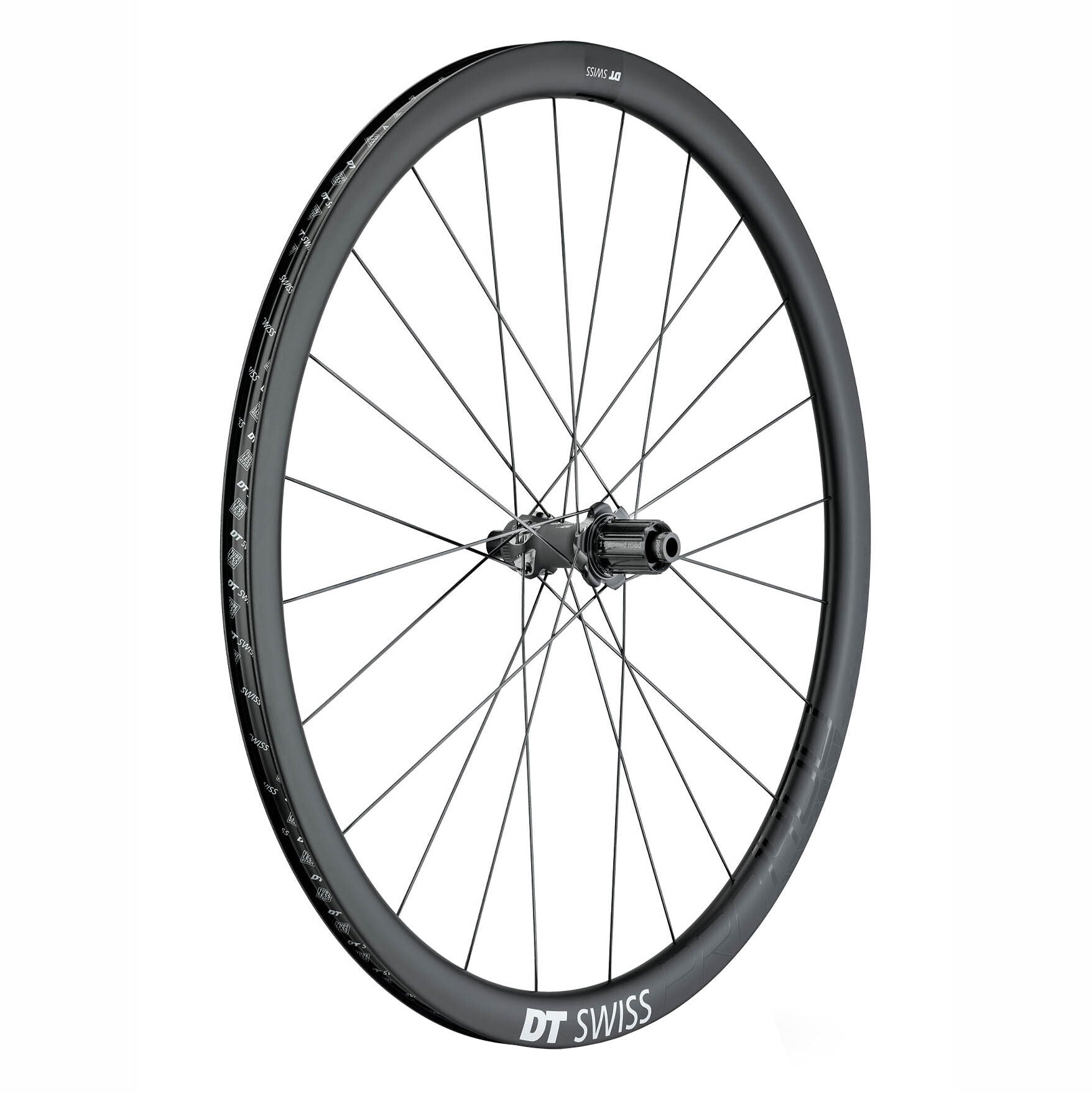 DT Swiss PRC 1400 Spline 35 Disc Tubeless Ready rear wheel