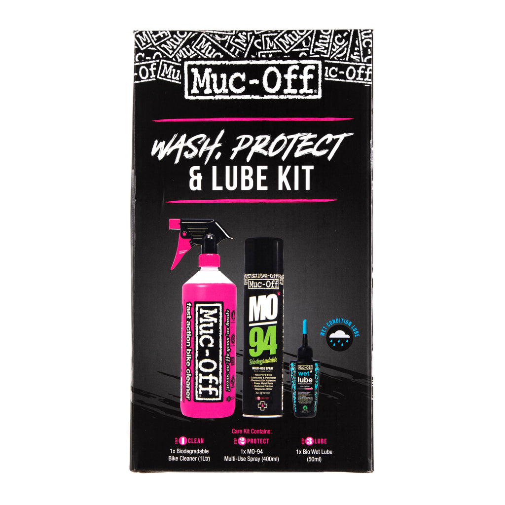 Muc-Off Wash Protect and Lube cleaning kit