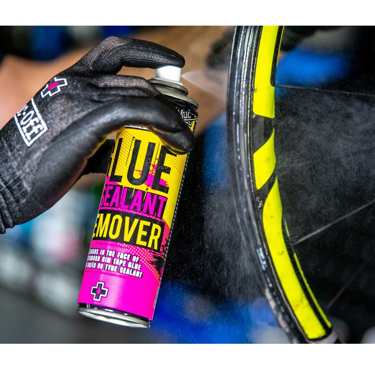Muc-Off glue remover spray