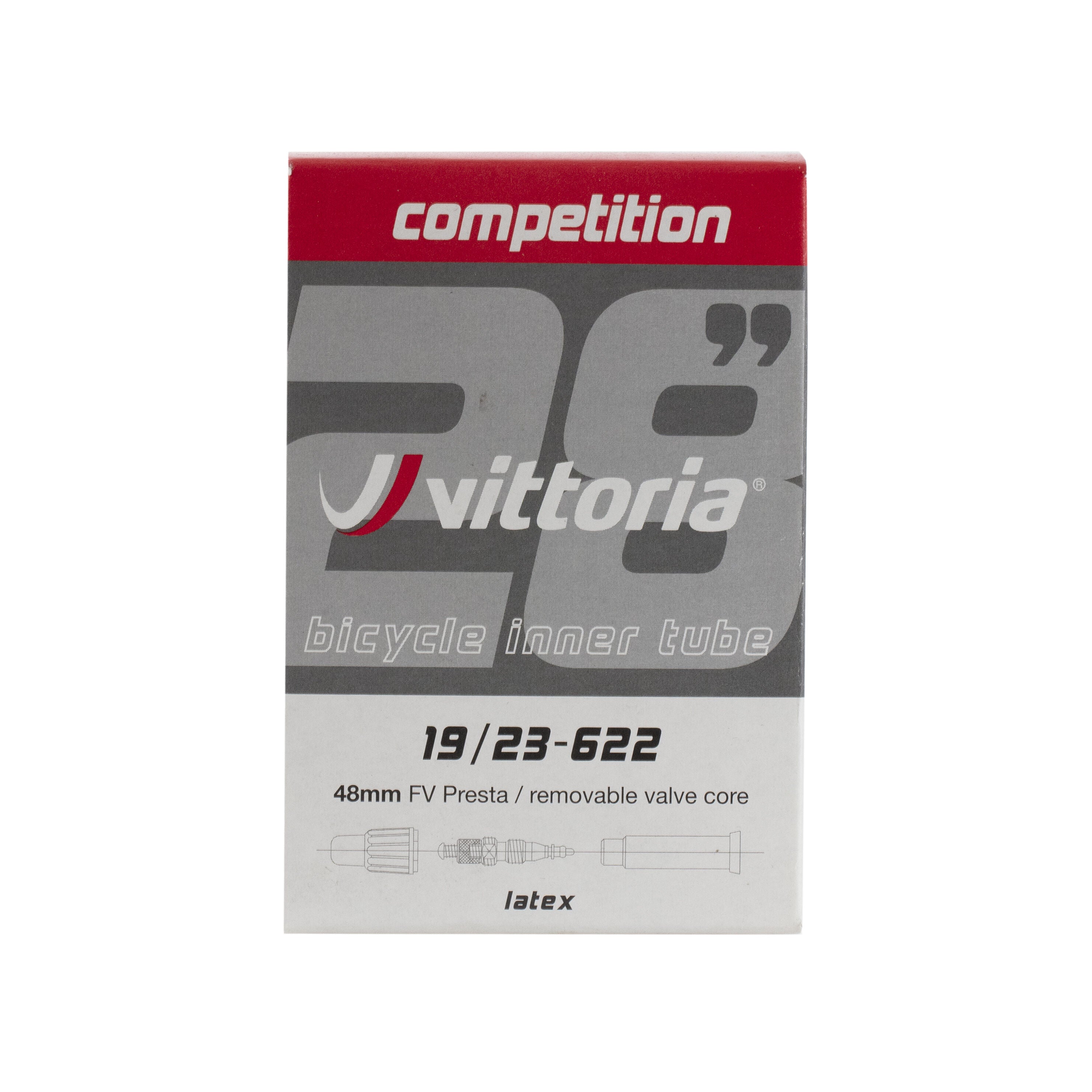 Vittoria Competition Latex 28" Presta valve bike tube