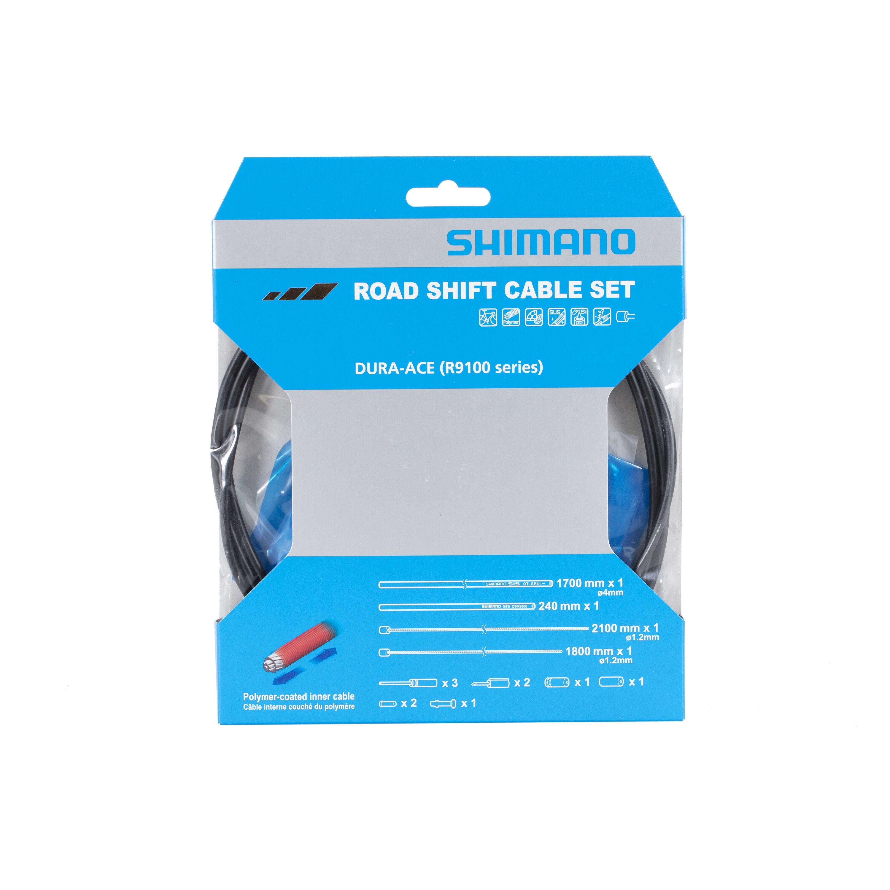 Shimano Dura-Ace R9100 polymer shift inner cable and casing
