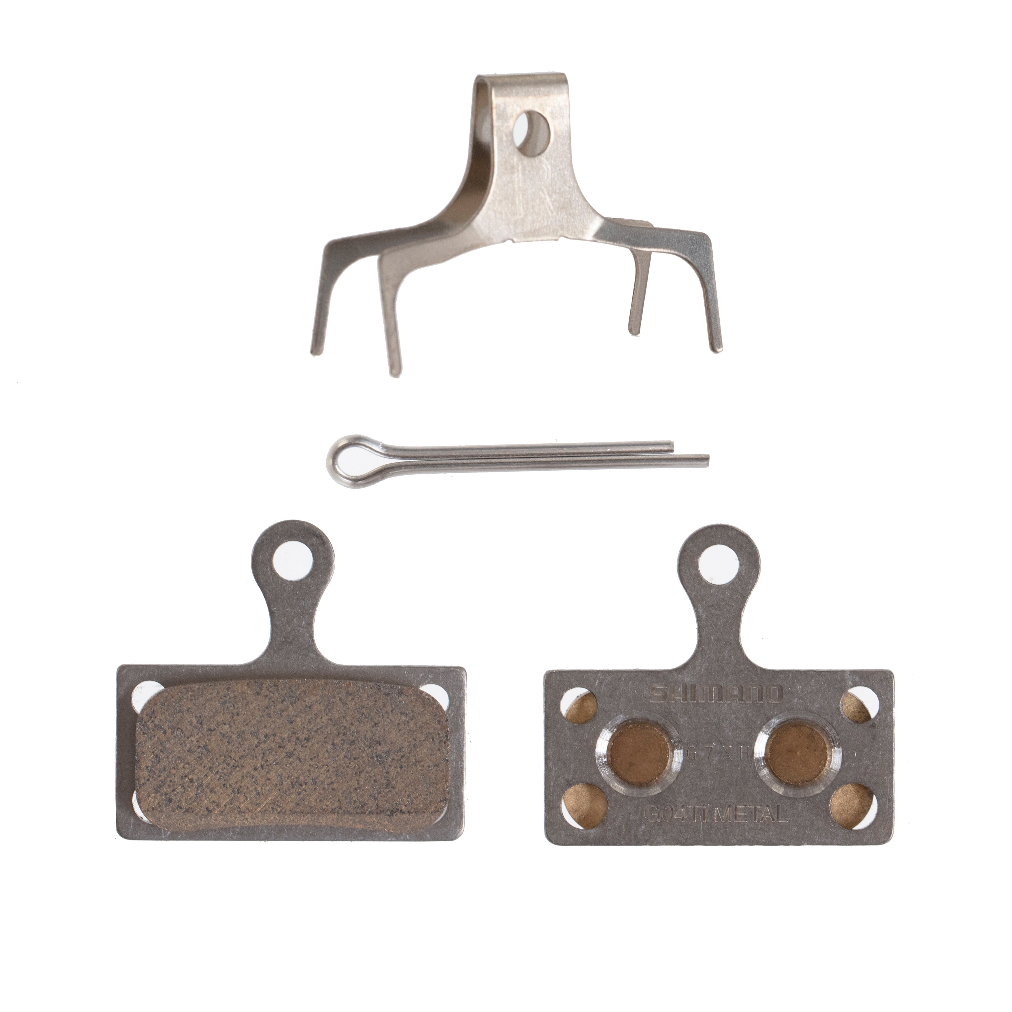 Shimano original G04Ti XTR XT SLX Alfine metal brake pads