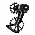Oversized CeramicSpeed OSPW X Sram Eagle AXS 12S rear derailleur cage and pulley