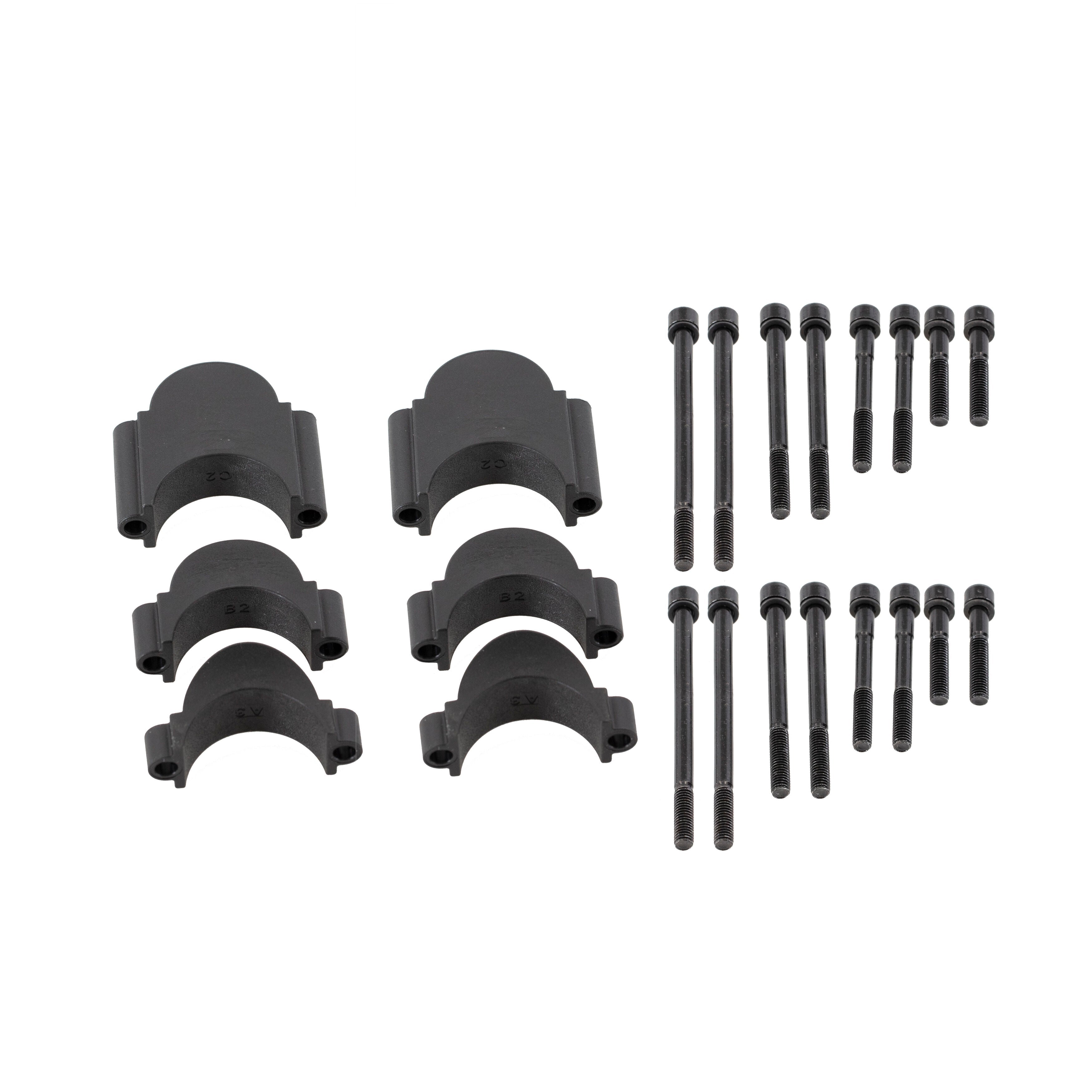 Deda Parabolica Fastblack 2 spacers kit