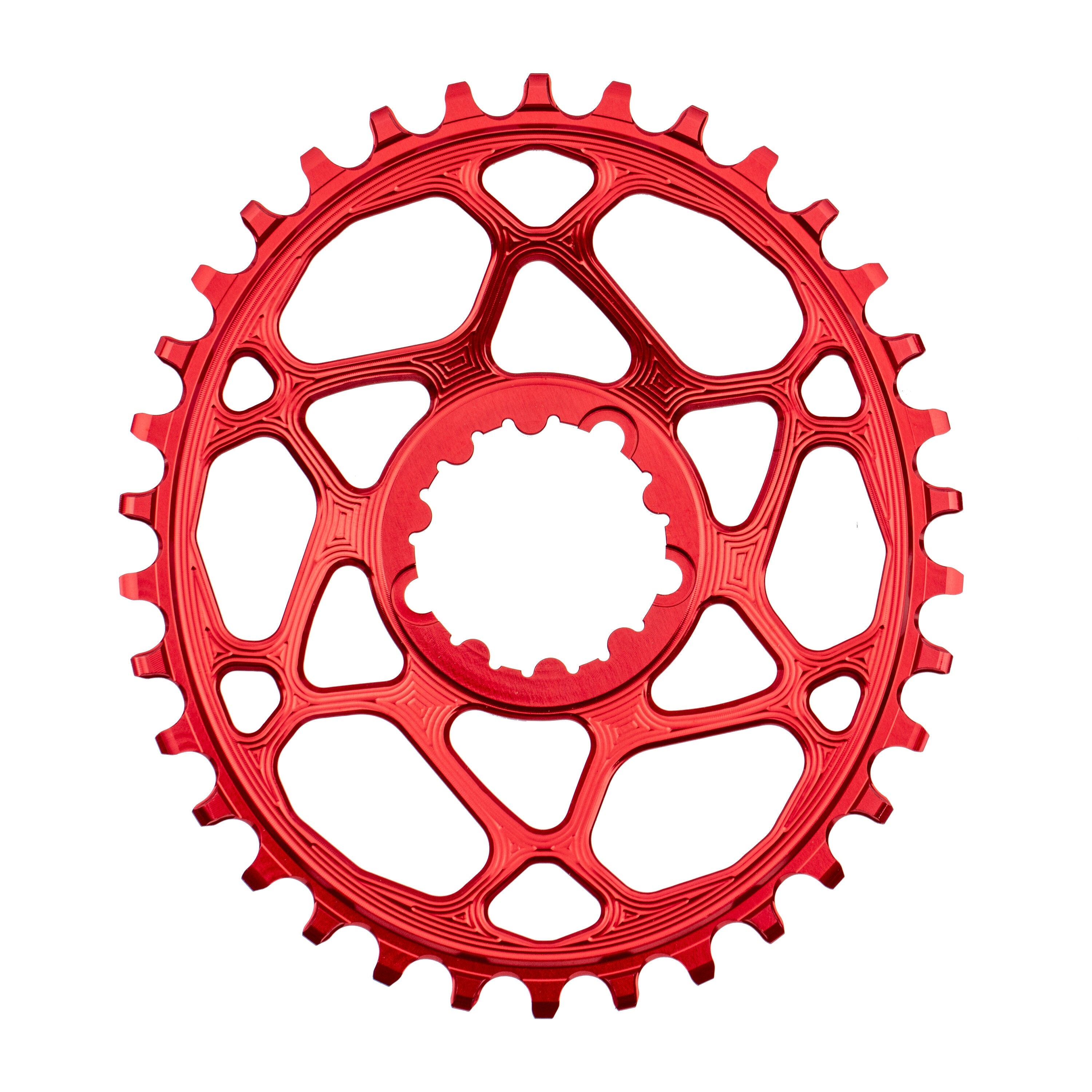 Absolute Black Sram Direct Mount Narrow Wide oval chainring