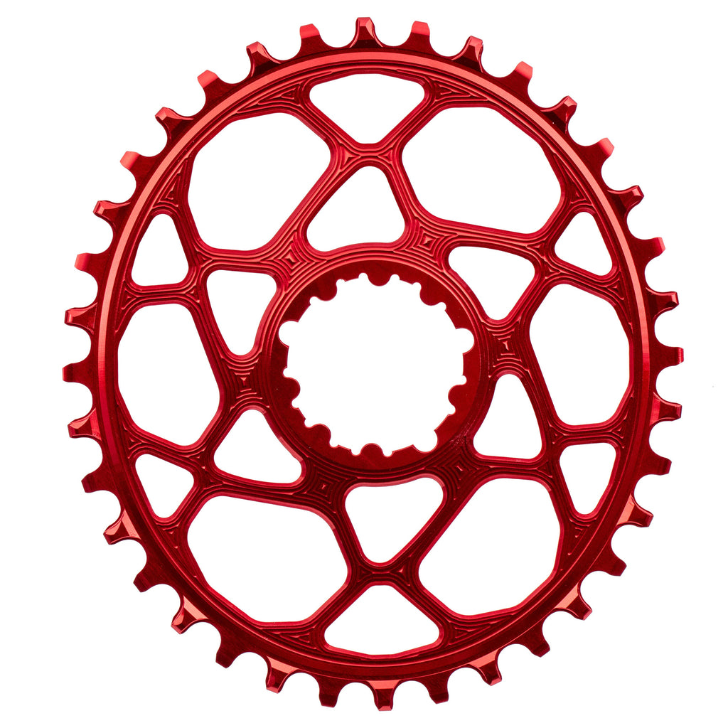 Absolute Black Sram Direct Mount Narrow Wide oval chainring