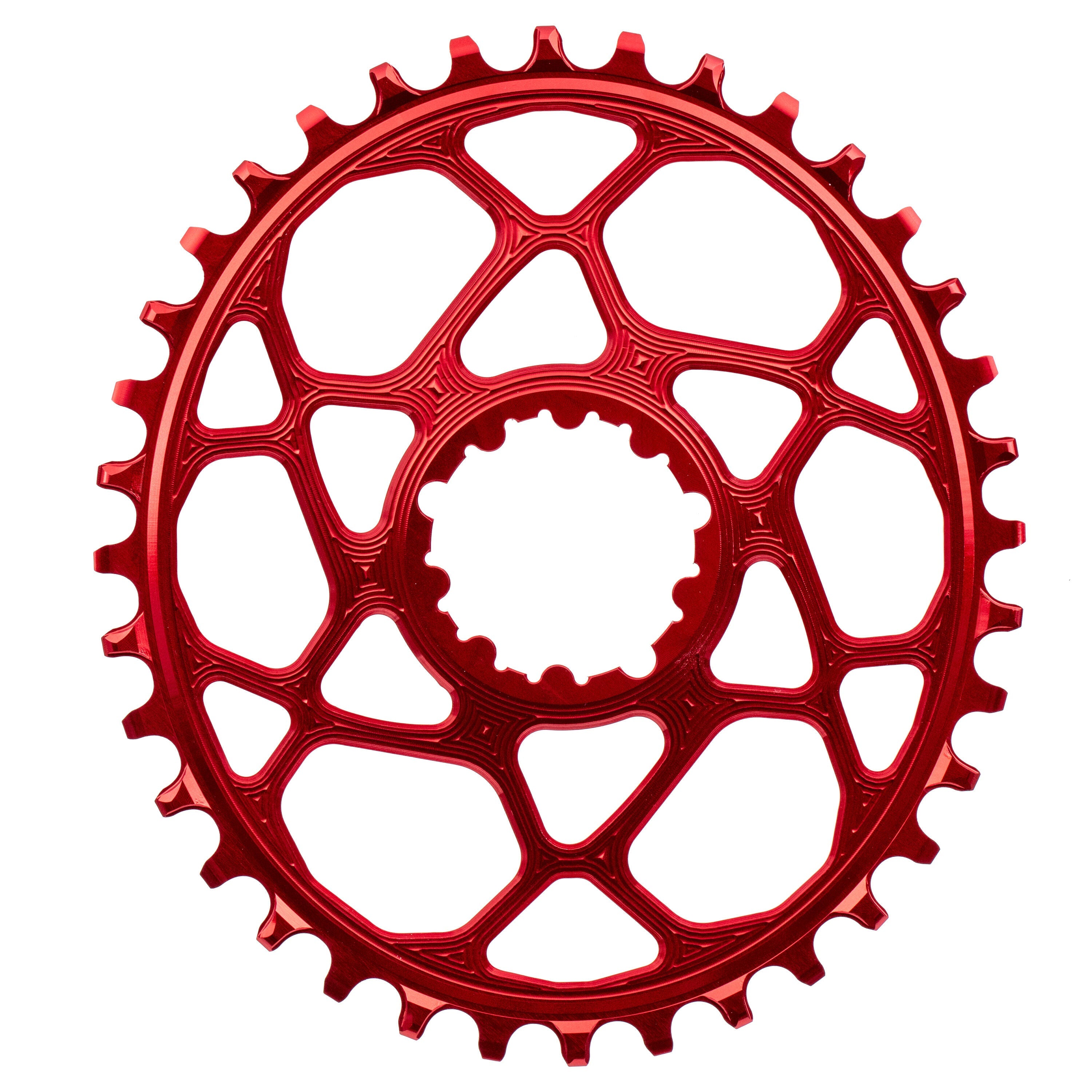 Absolute Black Sram Direct Mount Narrow Wide oval chainring